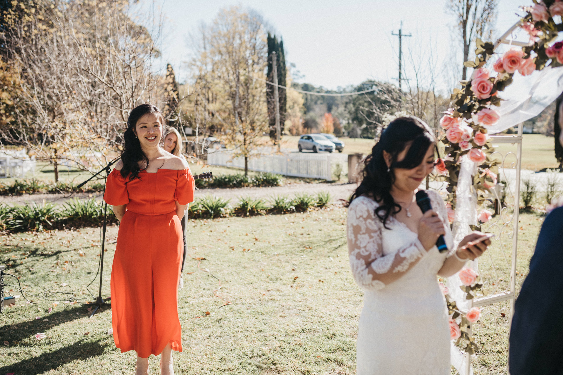 vows bowral outdoors ceremony