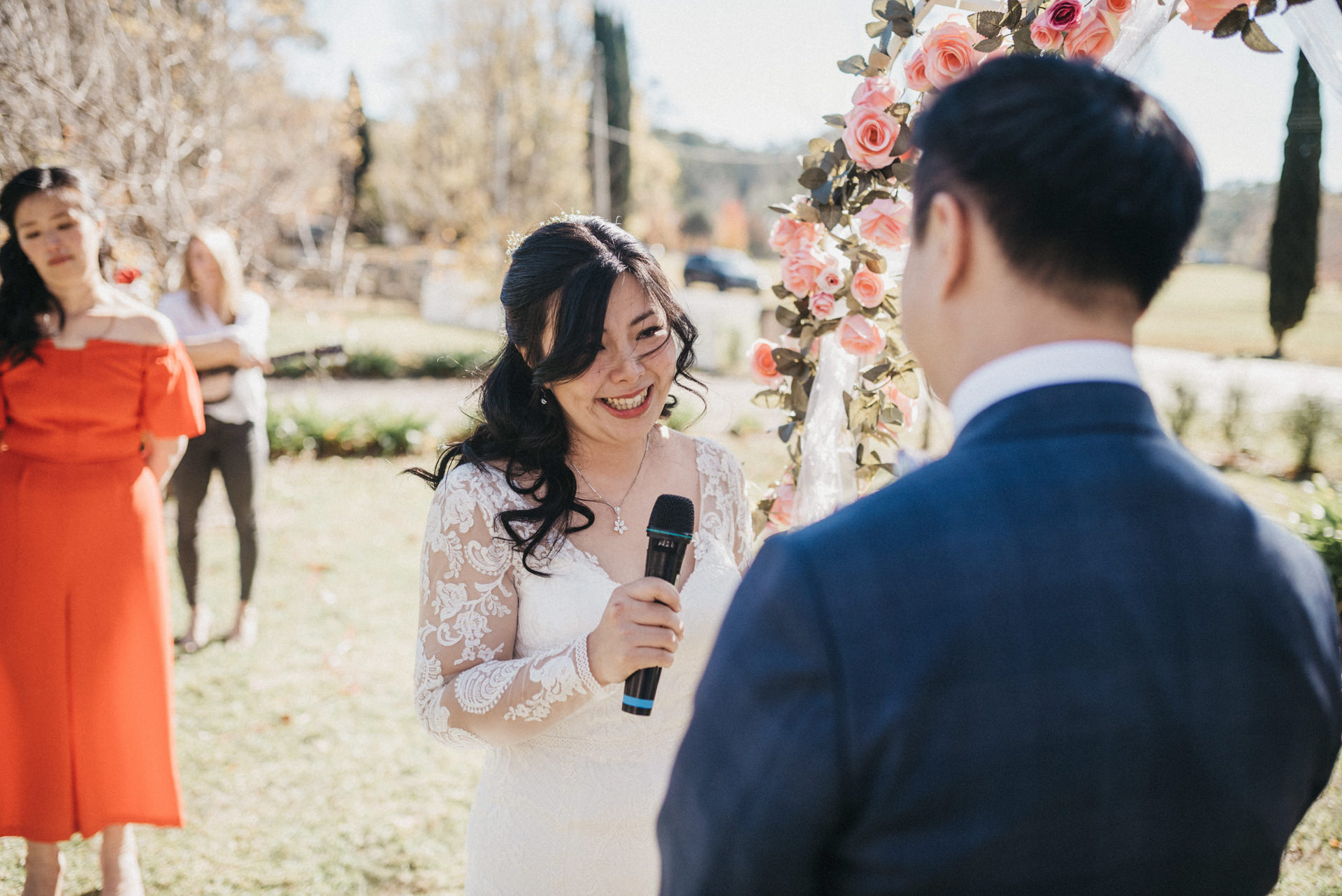 vows bowral outdoors ceremony