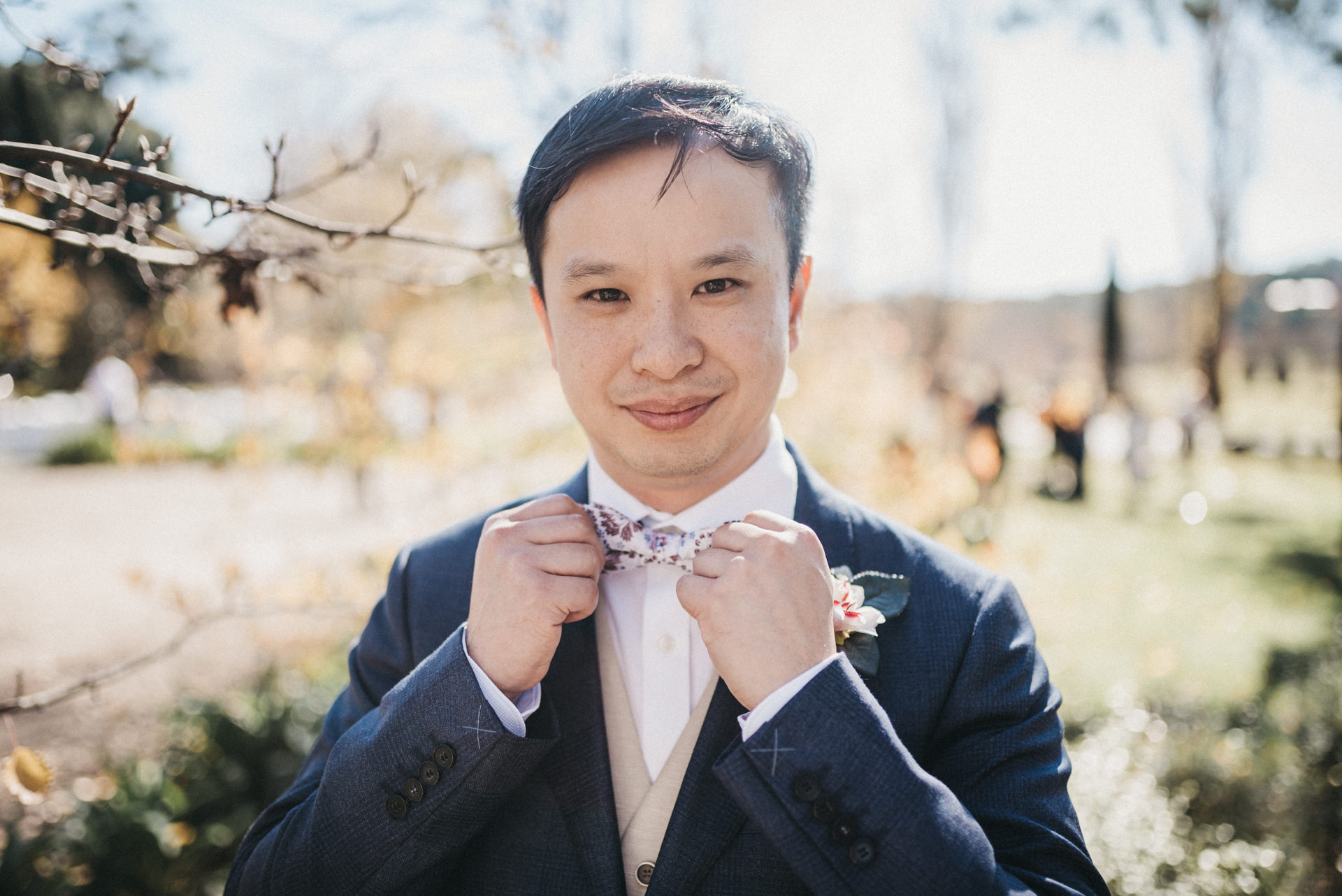 groom portrait