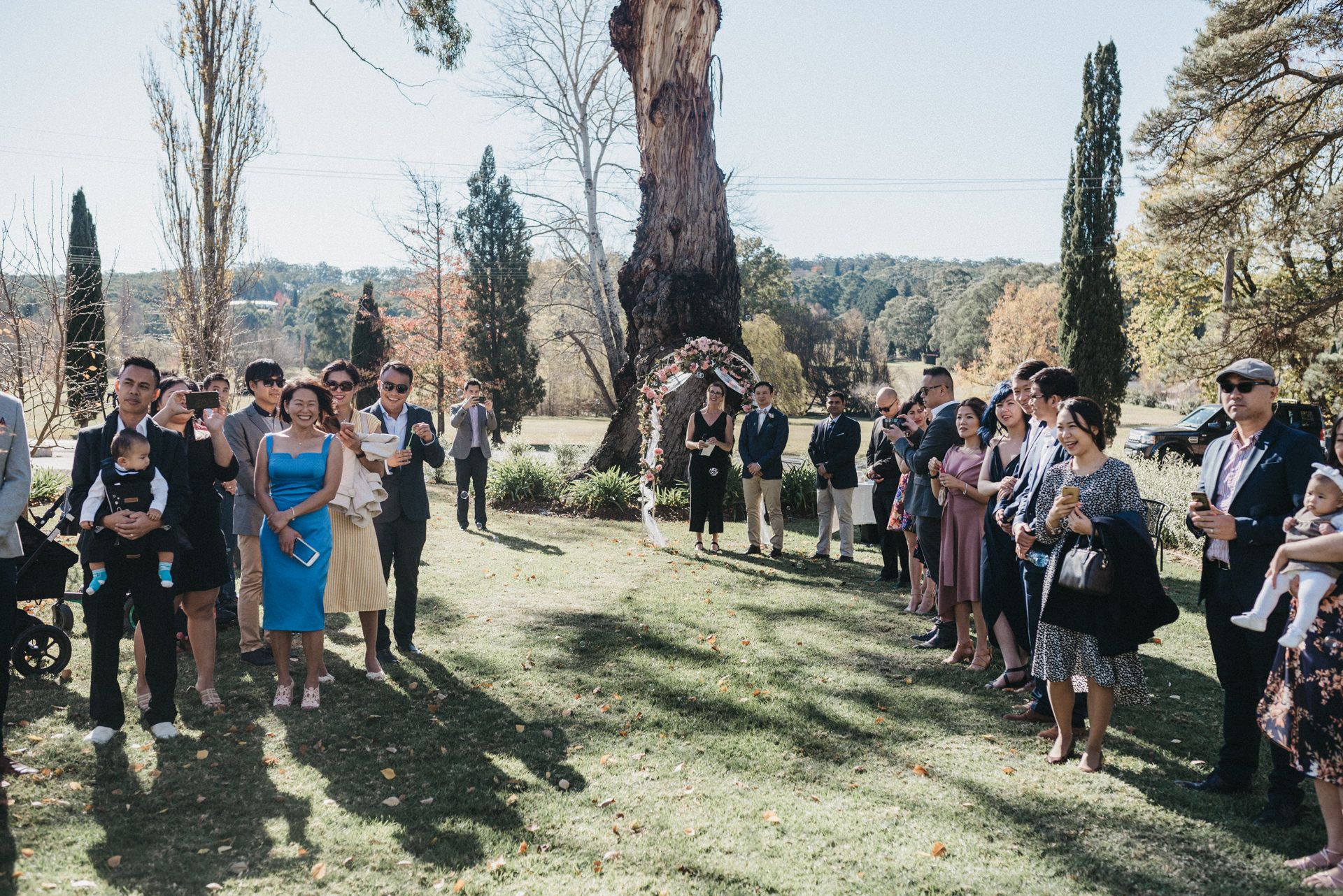 walking down aisle wedding