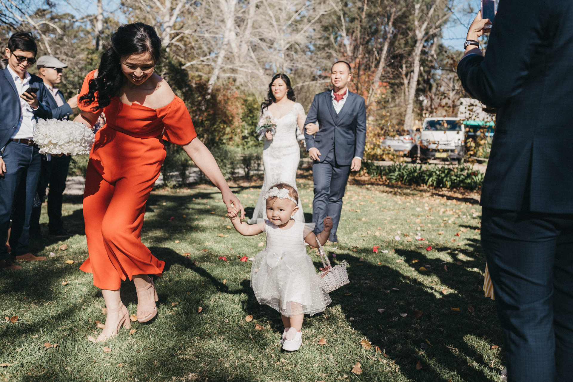 walking down aisle wedding