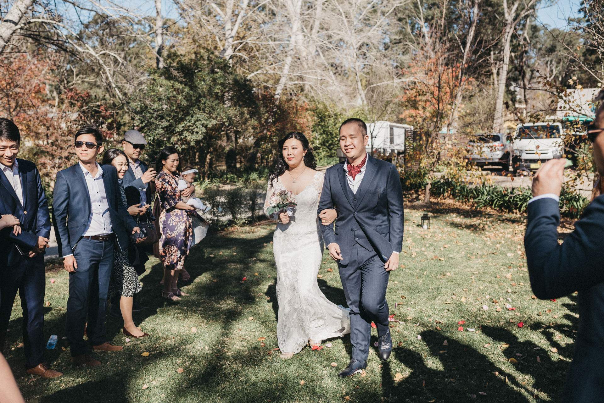 walking down aisle wedding