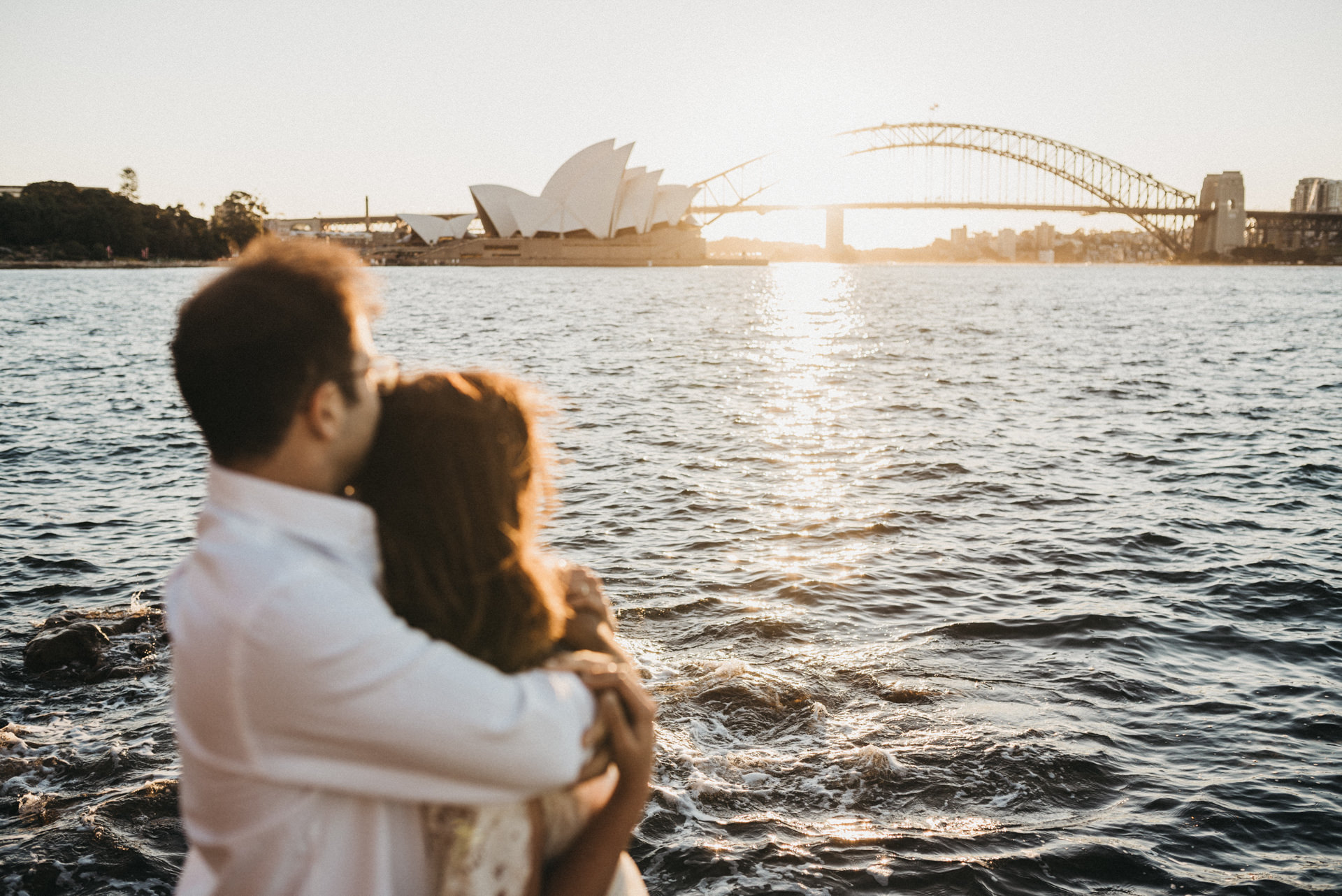 Mrs Macquarie's Chair engagement session