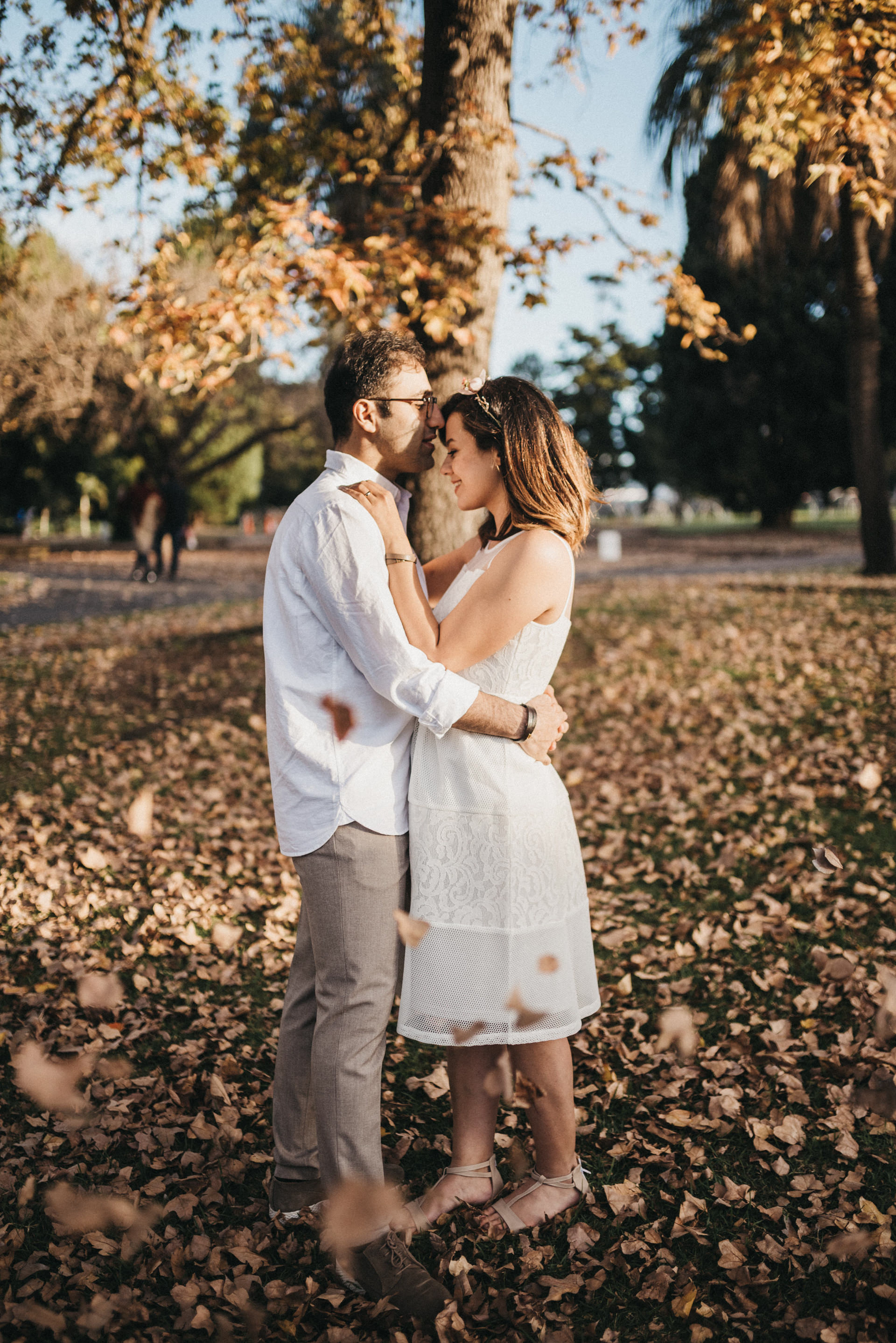 royal botanical garden sydney engagement session