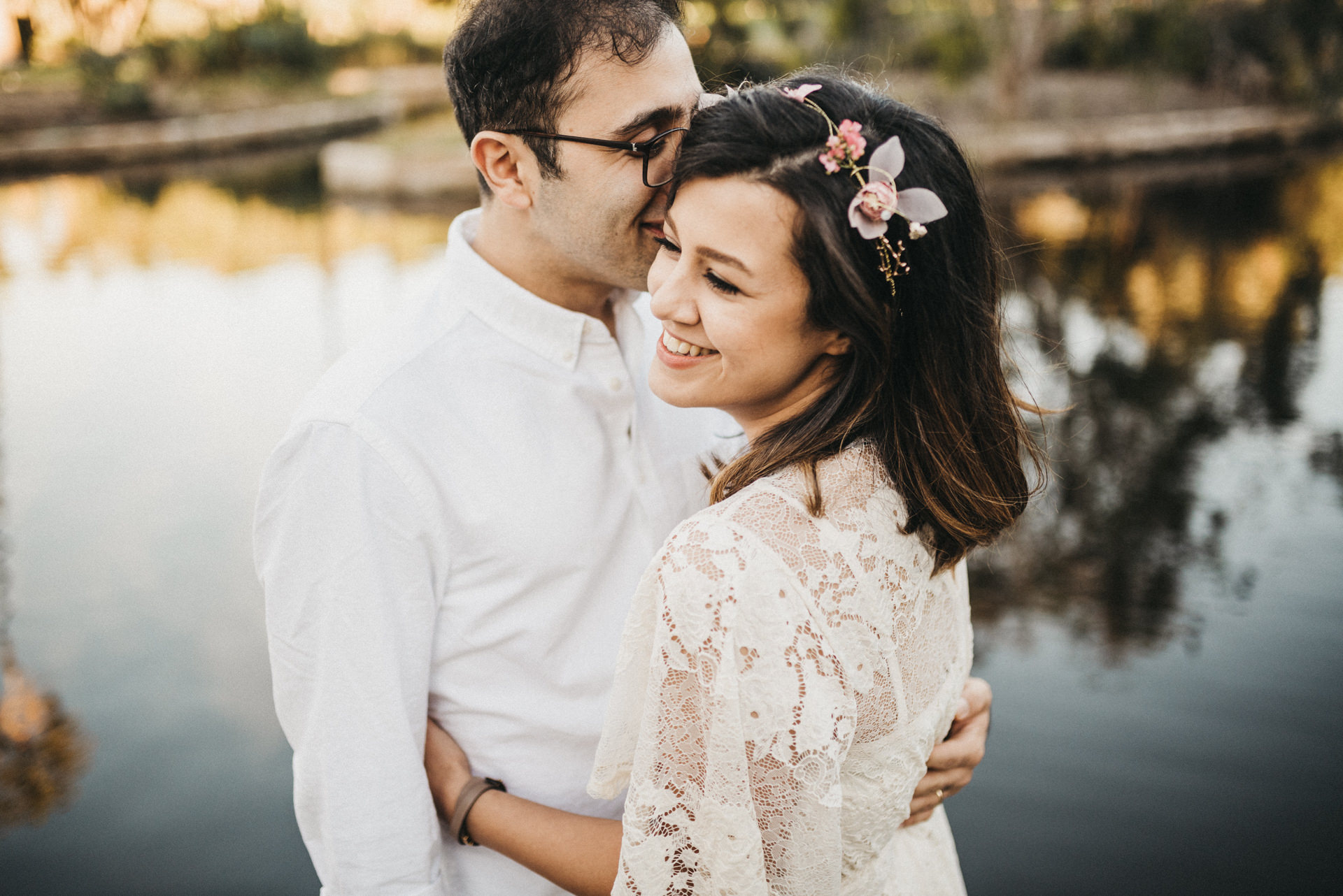 royal botanical garden sydney engagement session