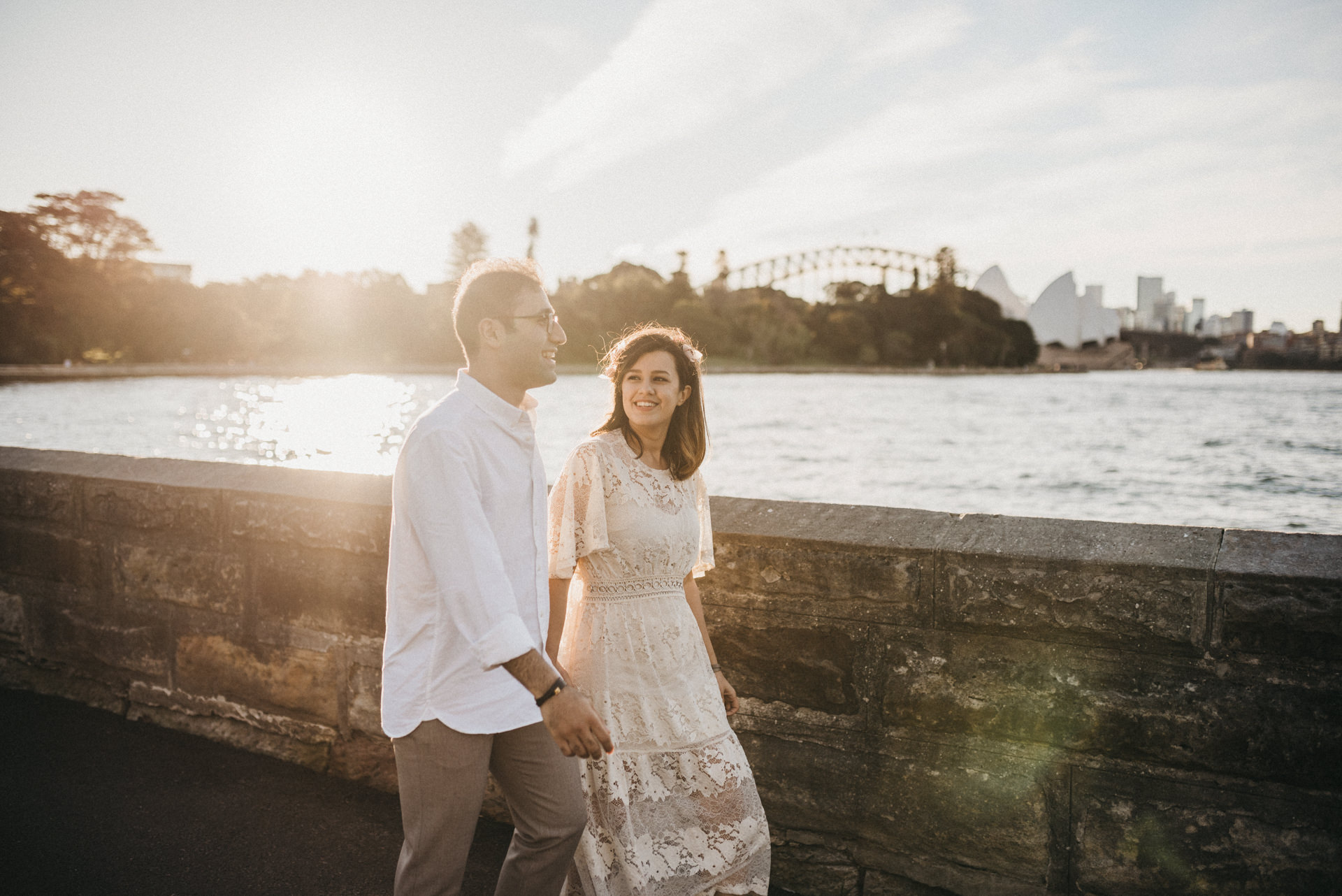 royal botanical garden sydney engagement session