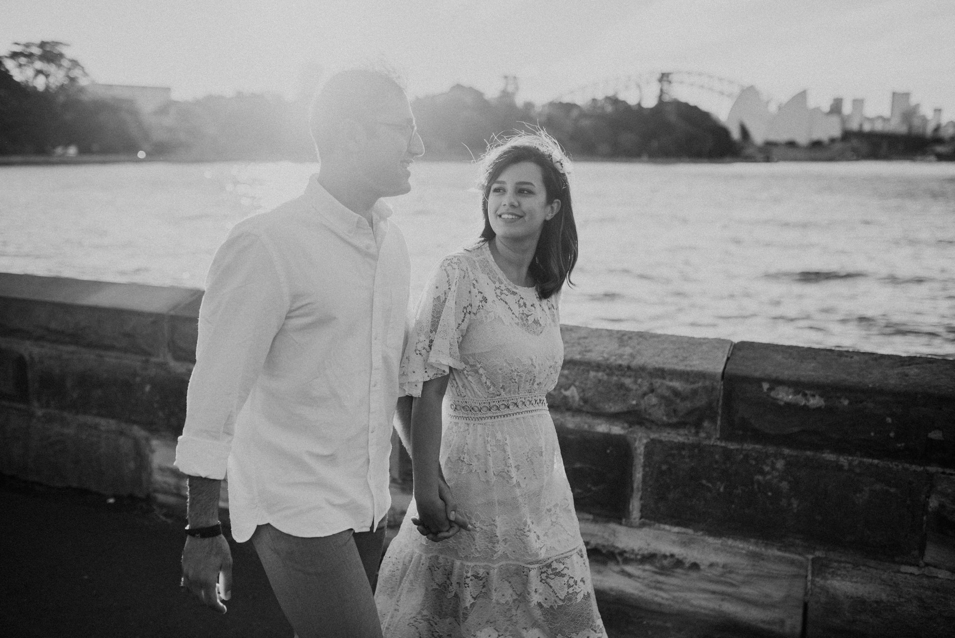 royal botanical garden sydney engagement session