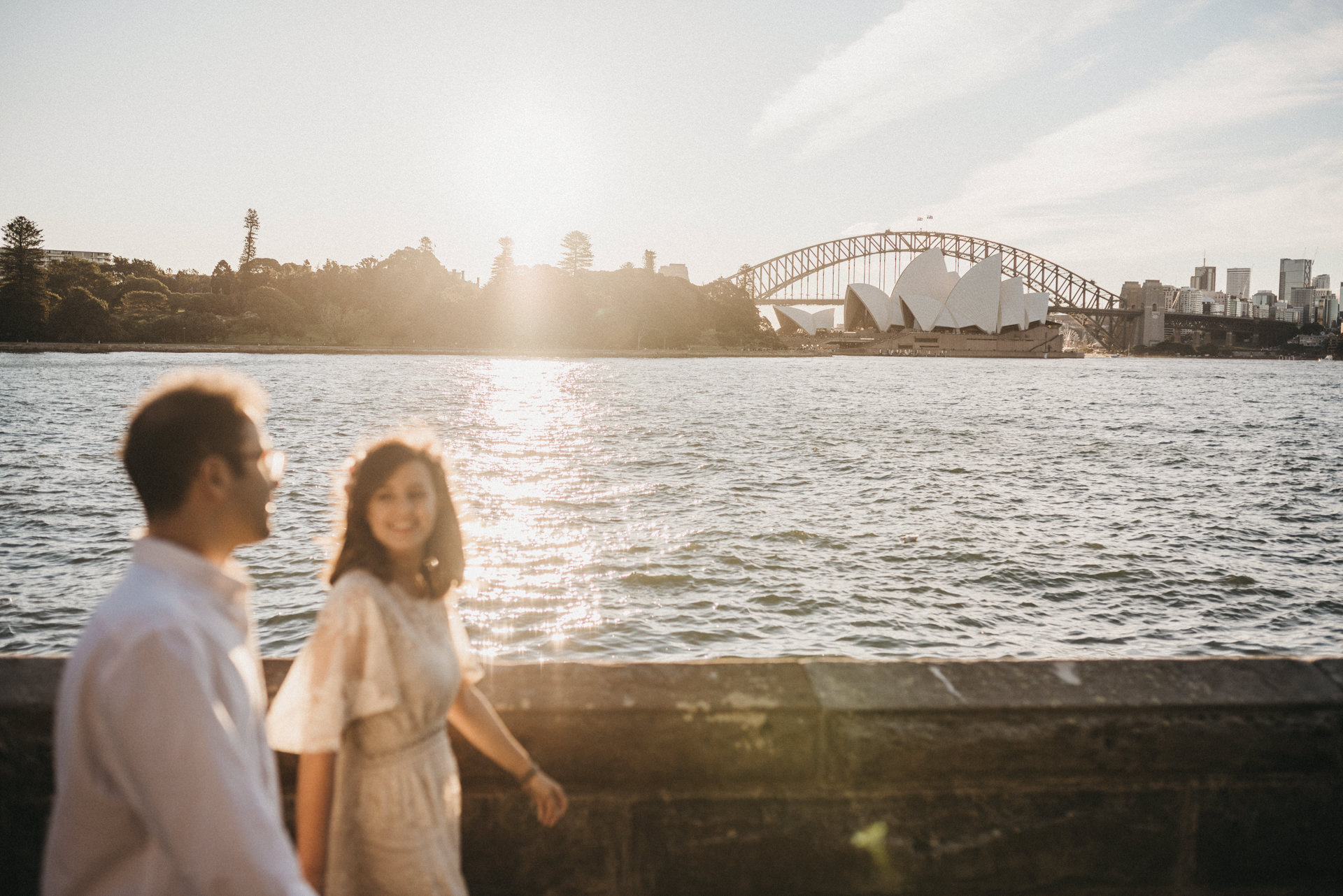 royal botanical garden sydney engagement session