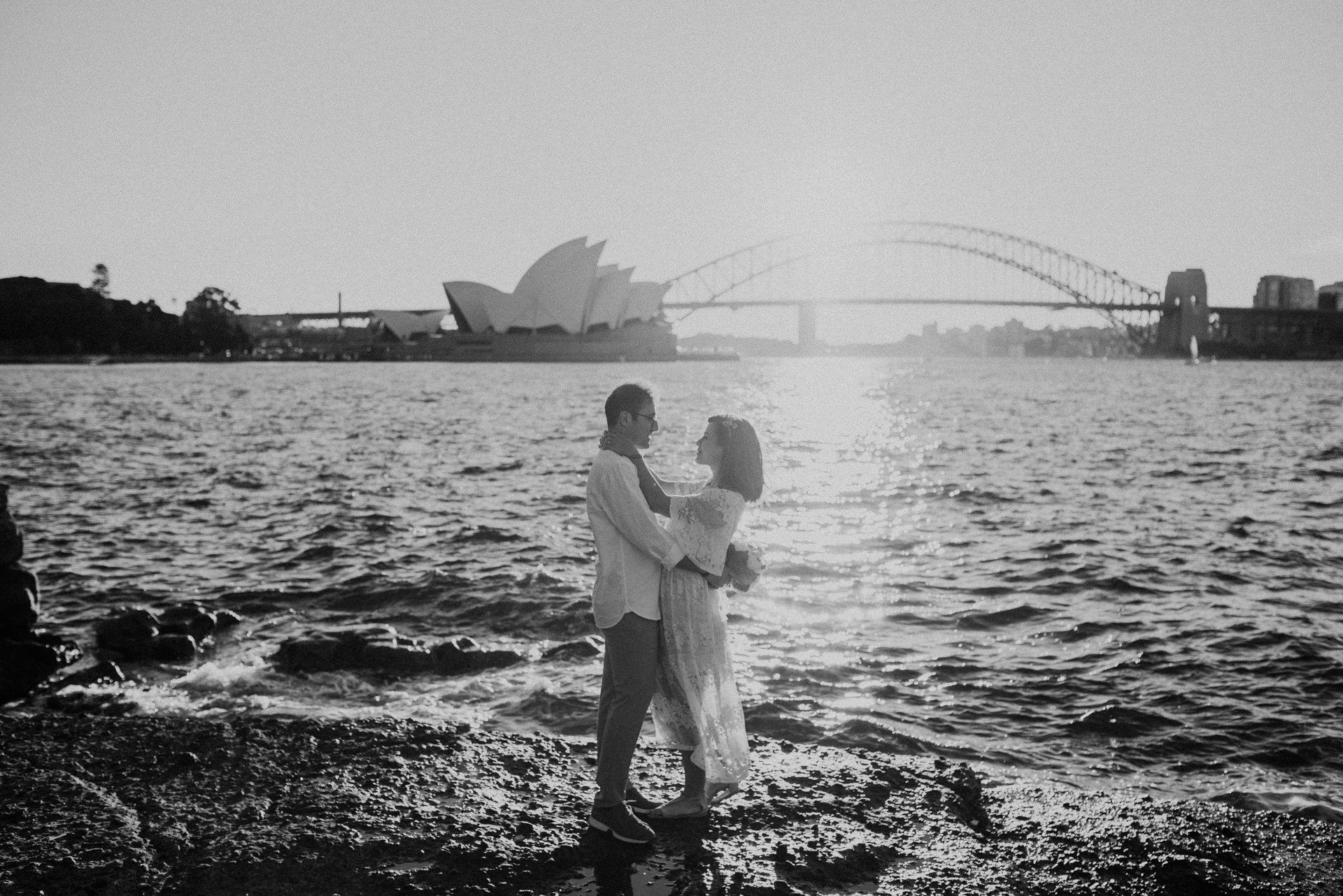 Mrs Macquarie's Chair engagement session