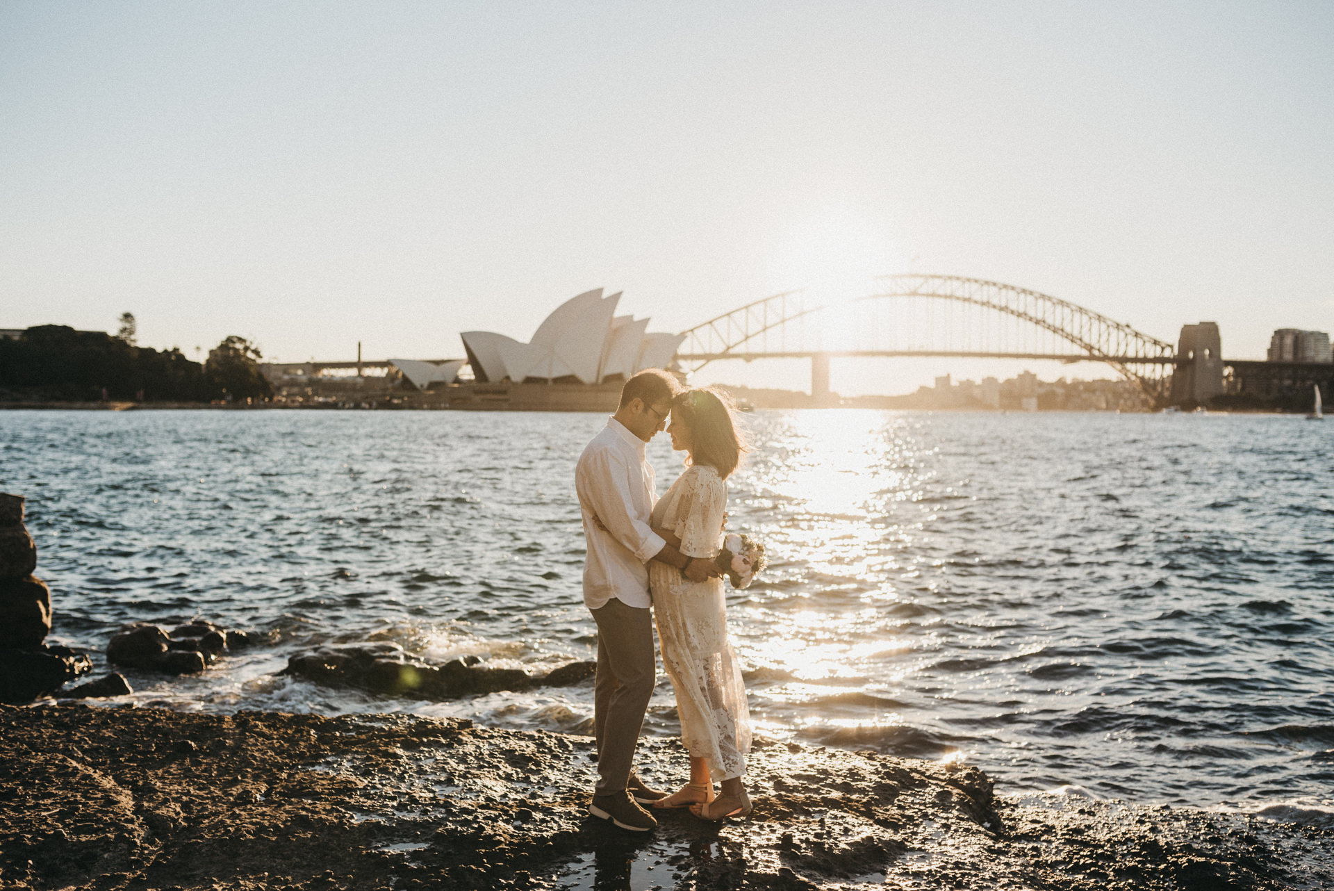 Mrs Macquarie's Chair engagement session