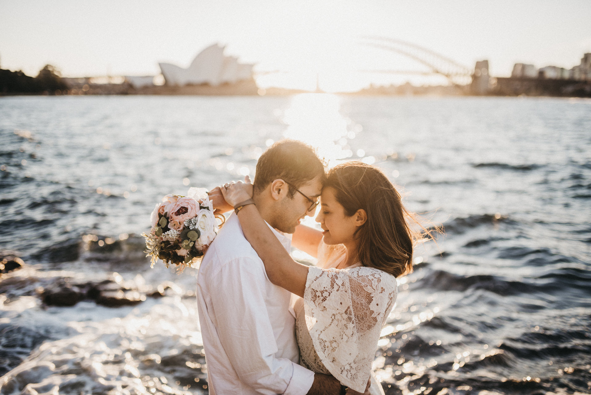 Mrs Macquarie's Chair engagement session