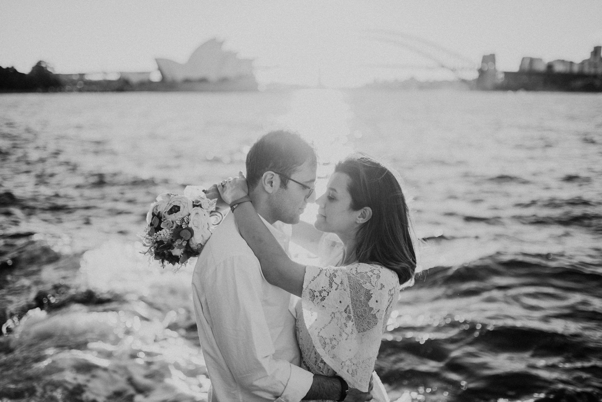 Mrs Macquarie's Chair engagement session