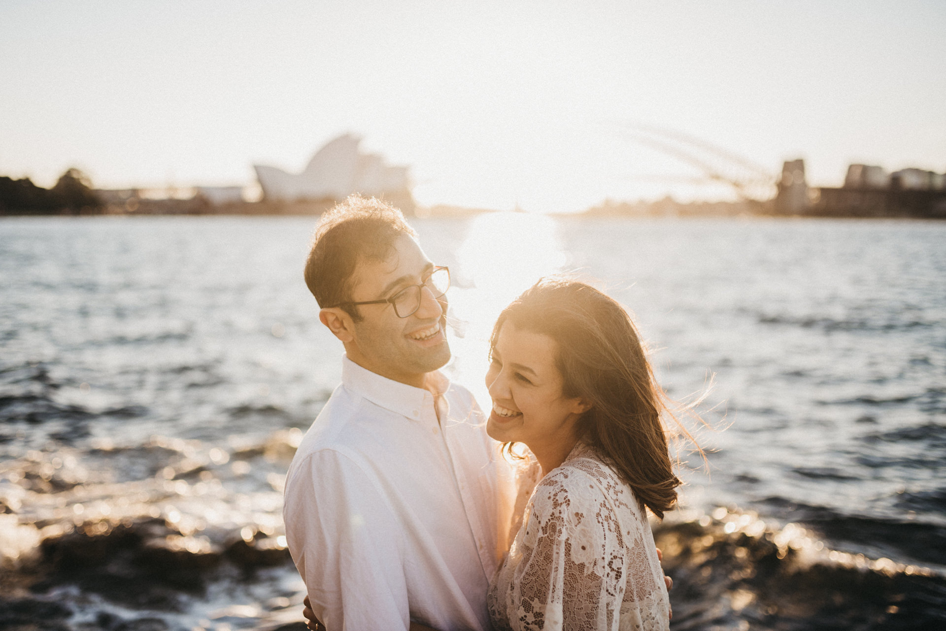 Mrs Macquarie's Chair engagement session