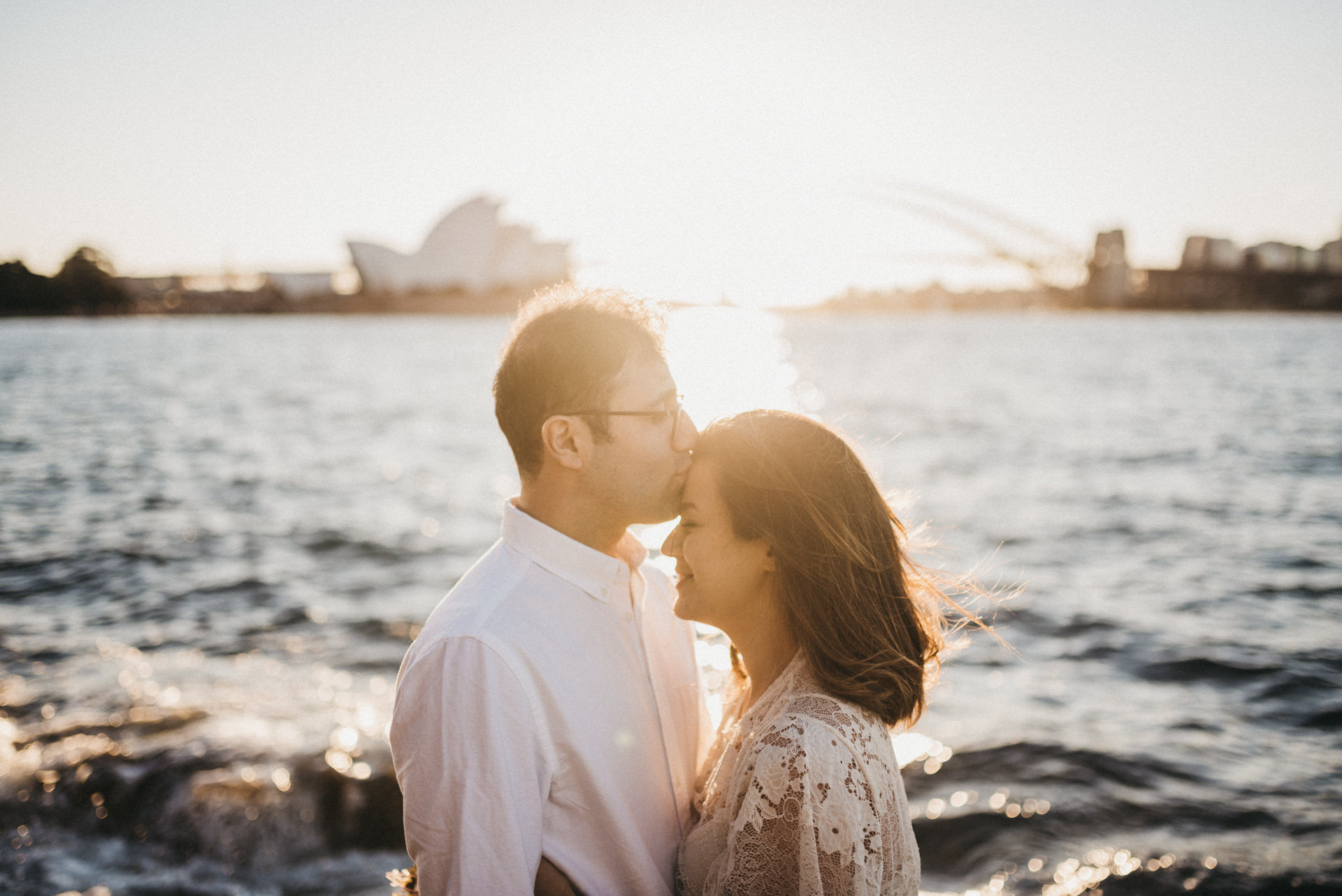 Mrs Macquarie's Chair engagement session