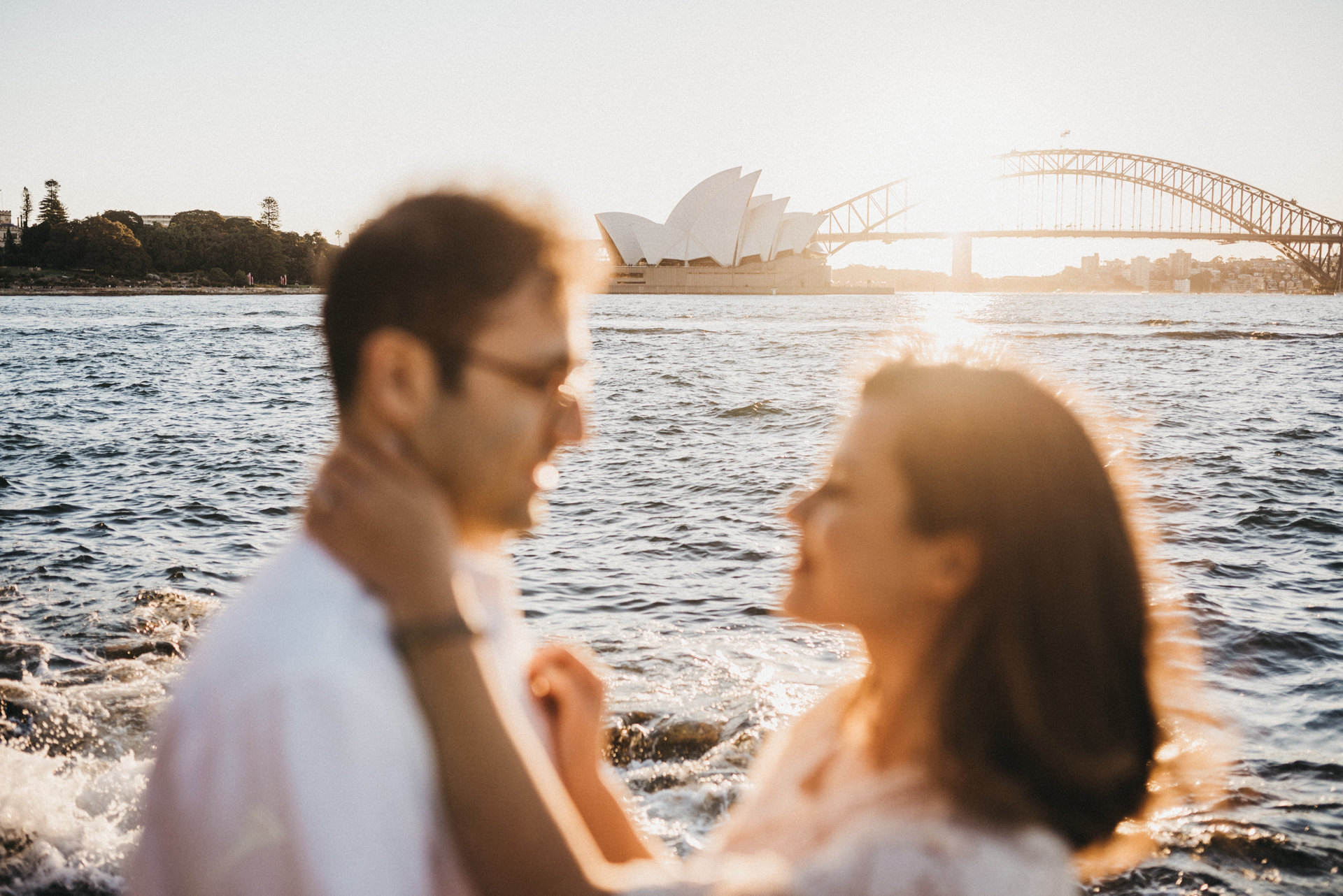 Mrs Macquarie's Chair engagement session