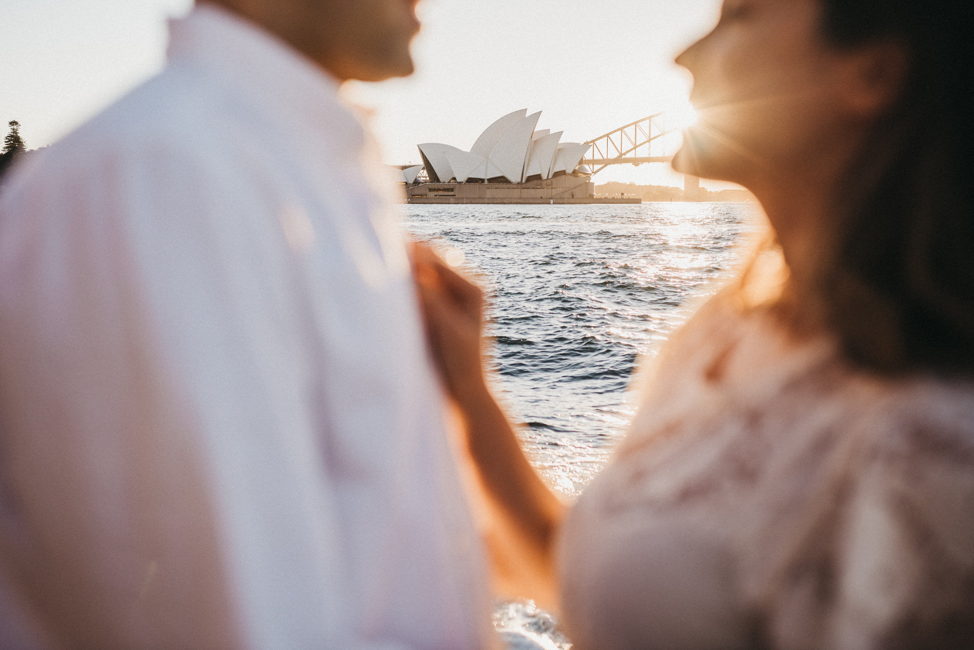 Mrs Macquarie's Chair engagement session