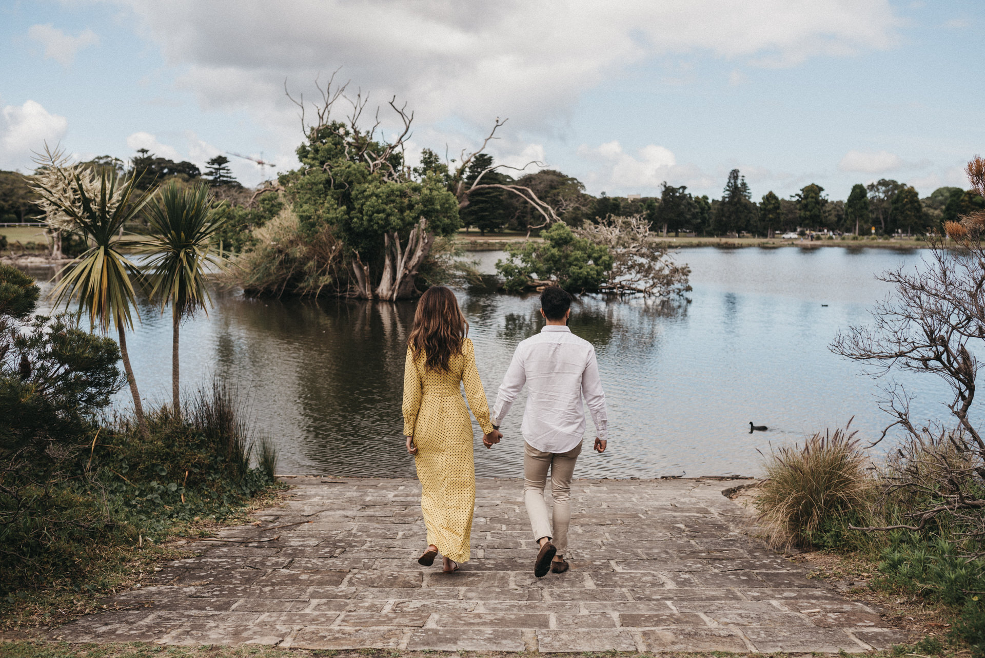 centennial park couple session