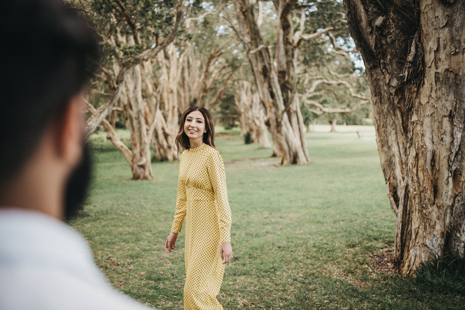 centennial park couple session