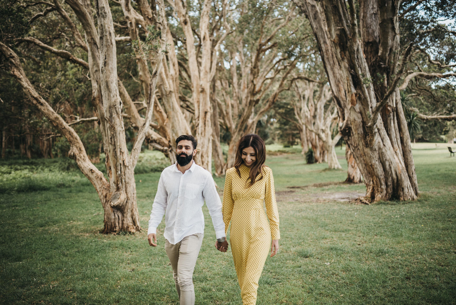 centennial park couple session