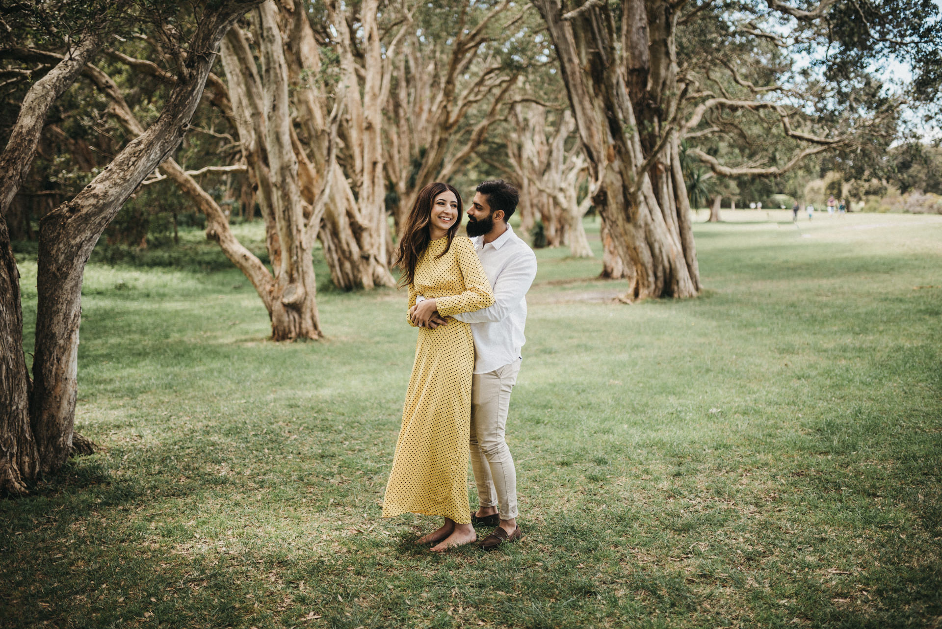 centennial park couple session