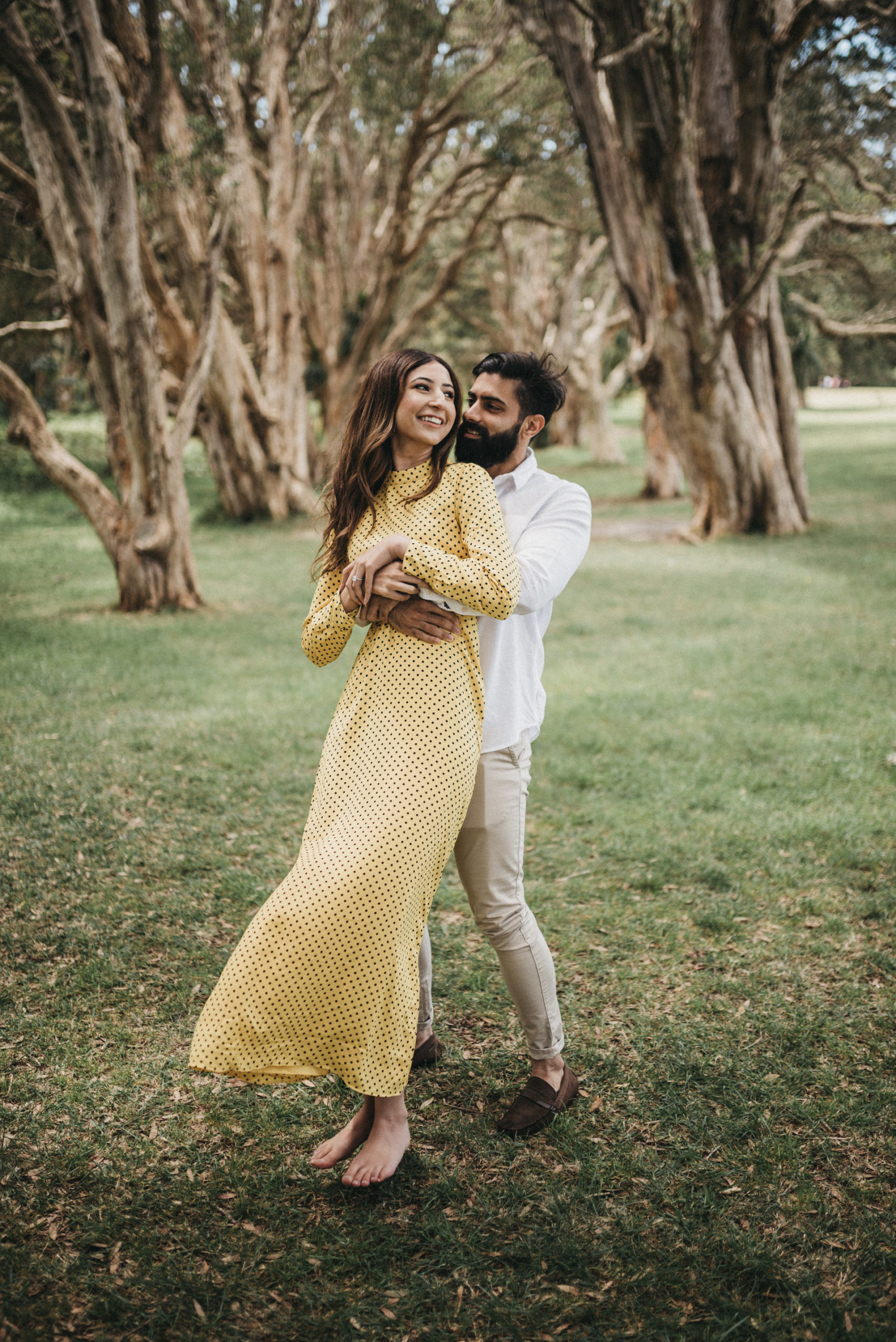 centennial park couple session