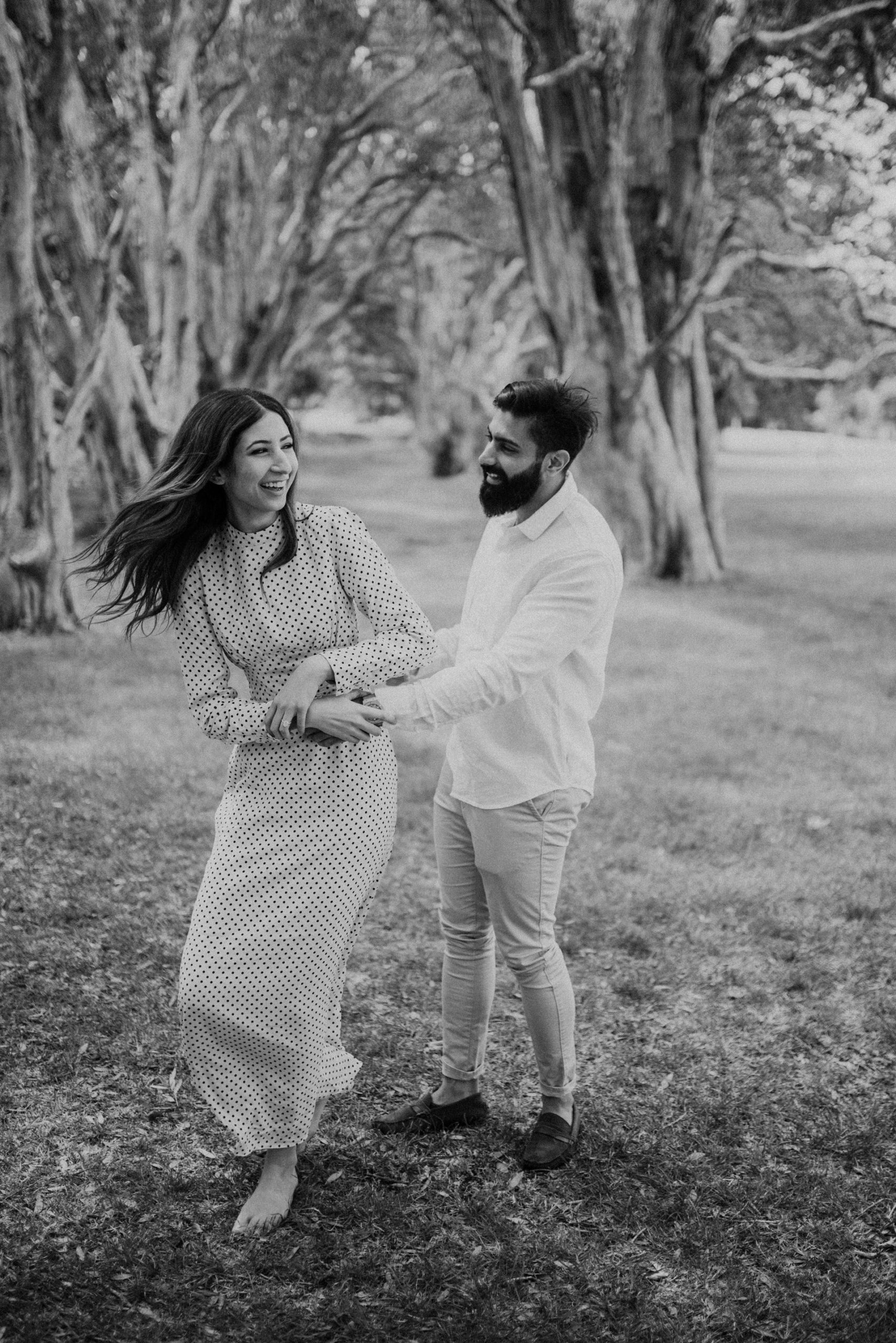 centennial park couple session