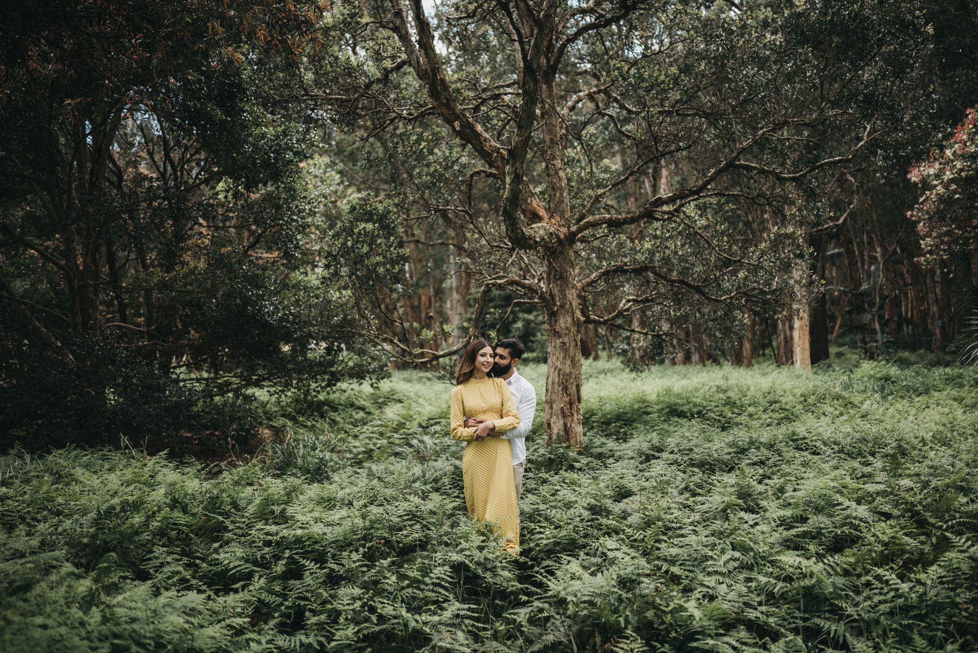 centennial park couple session