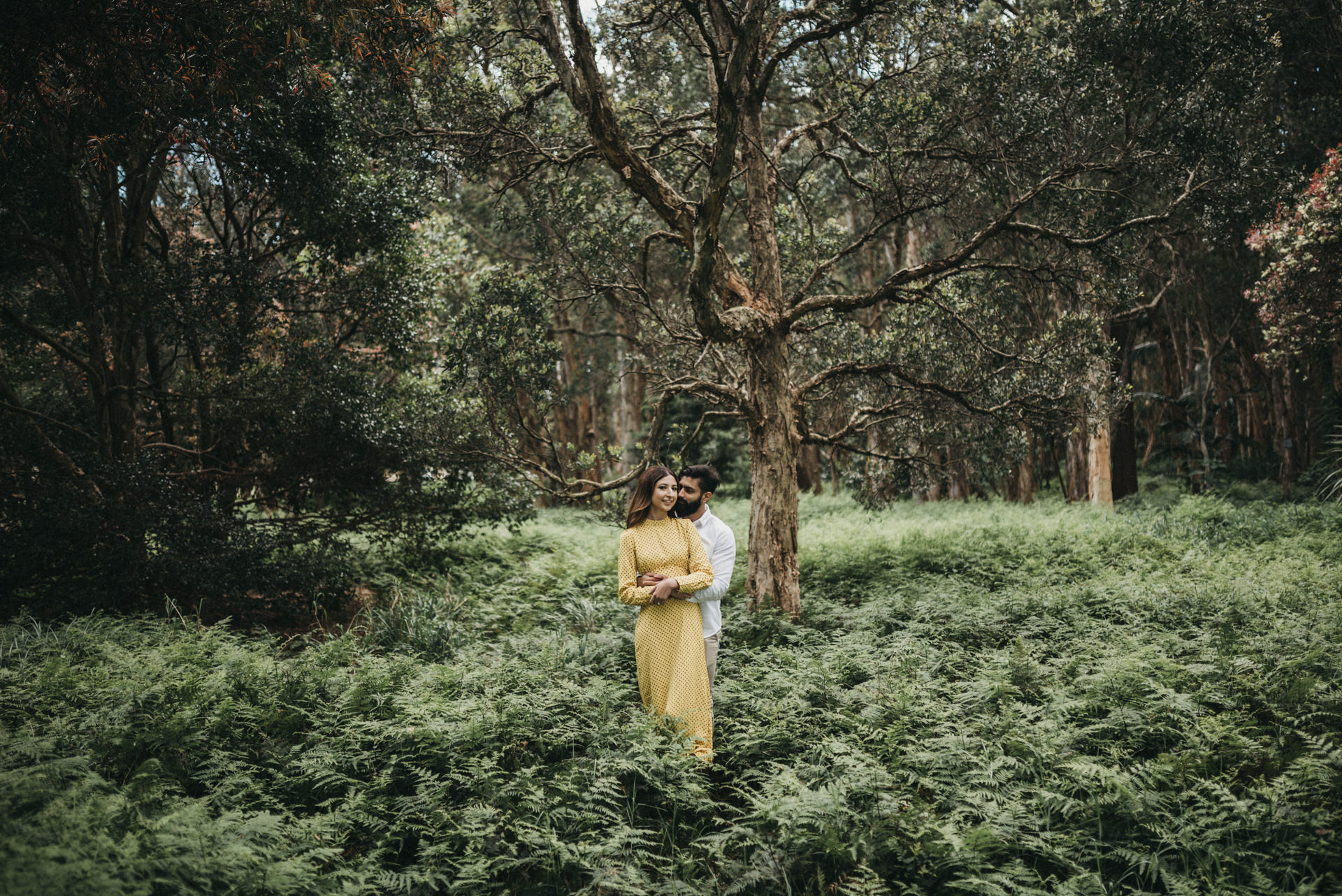 centennial park couple session