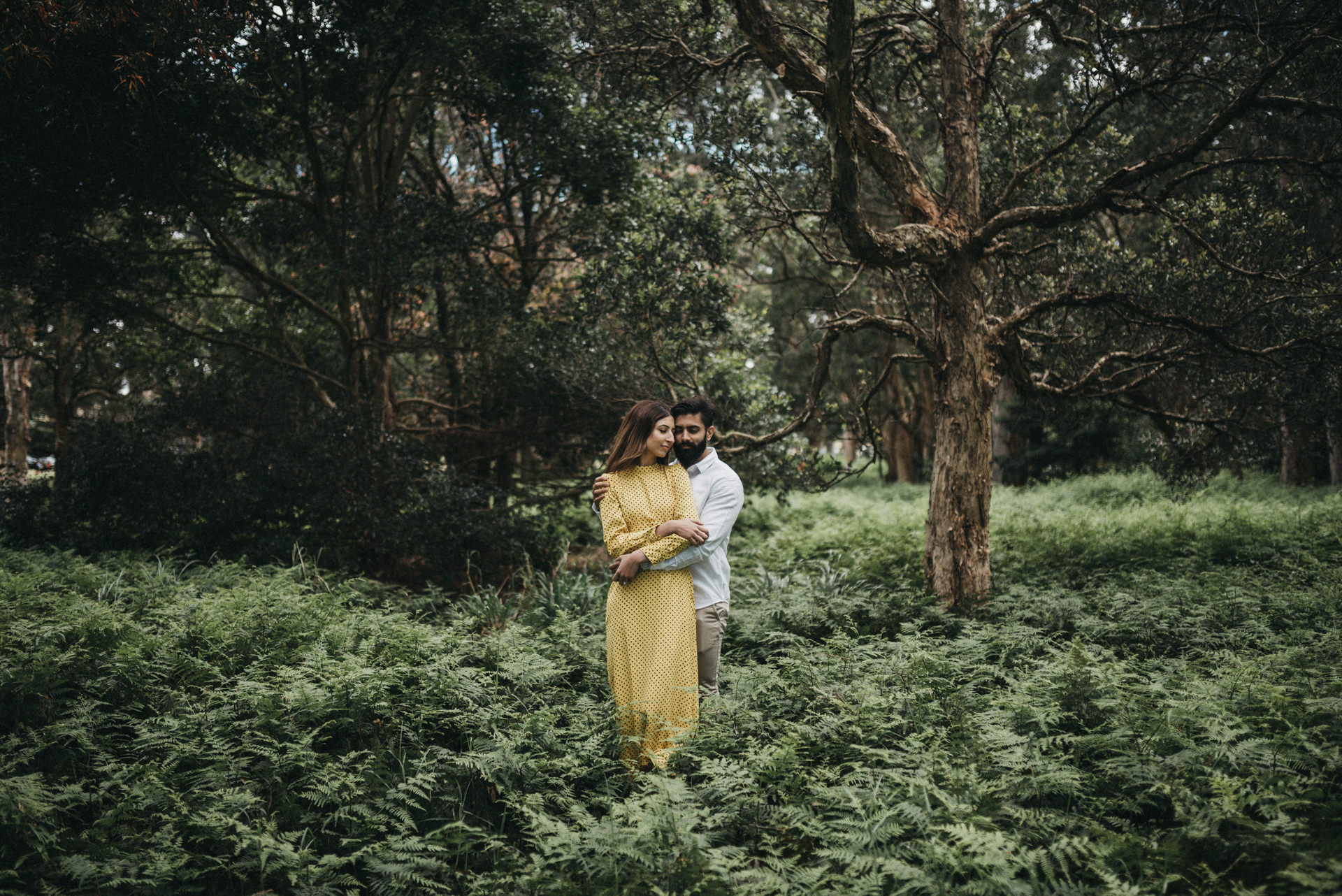 centennial park couple session