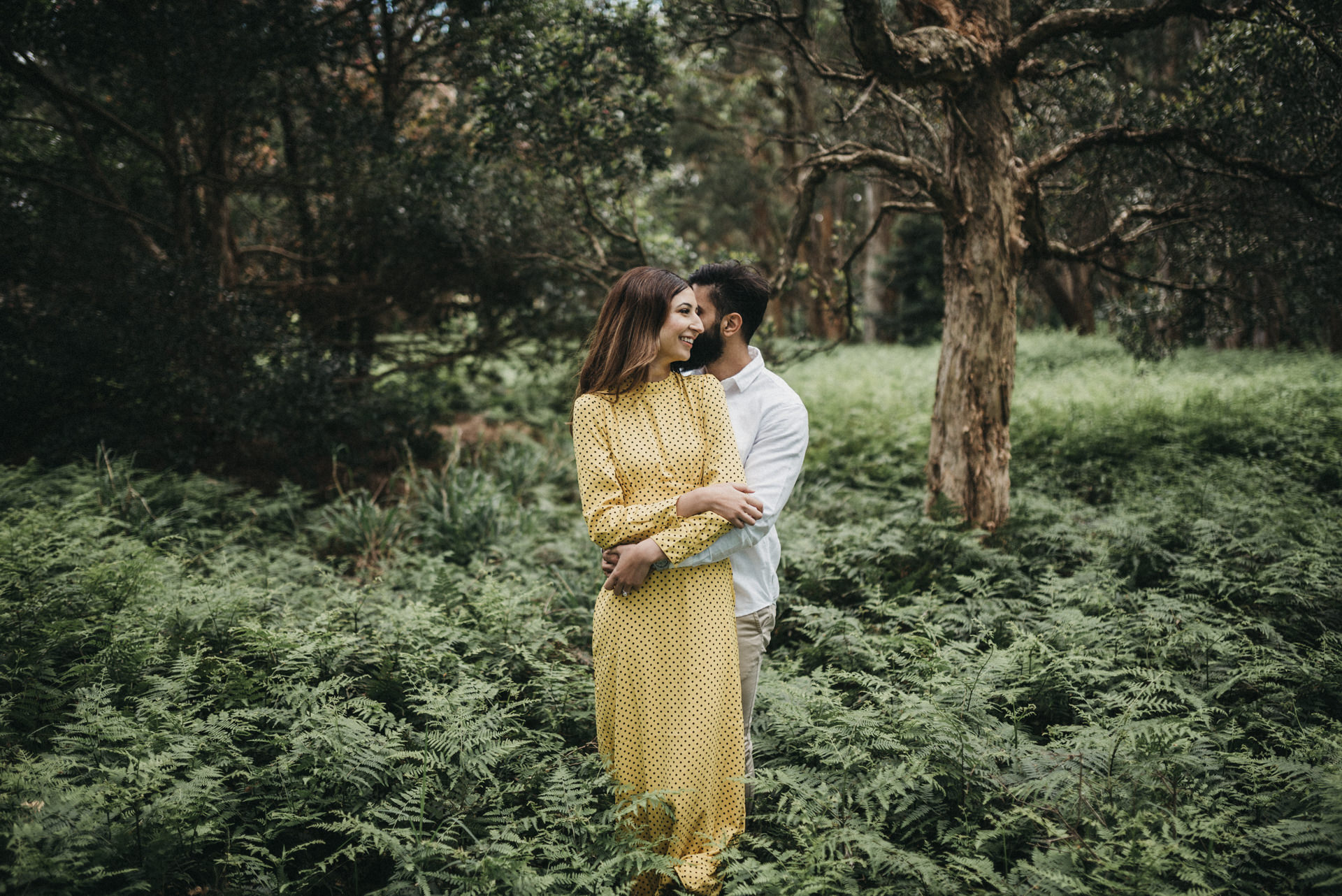 centennial park couple session