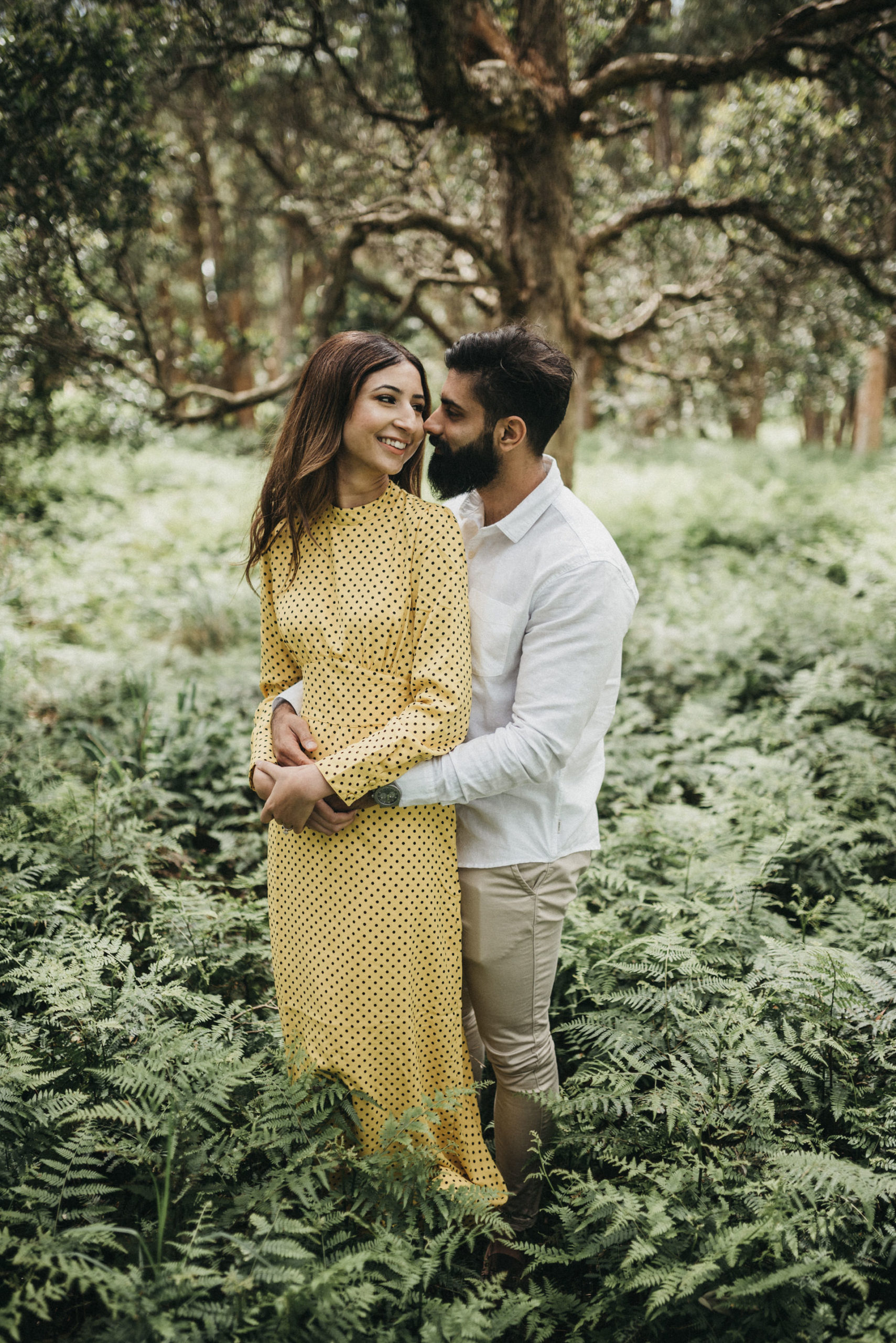 centennial park couple session