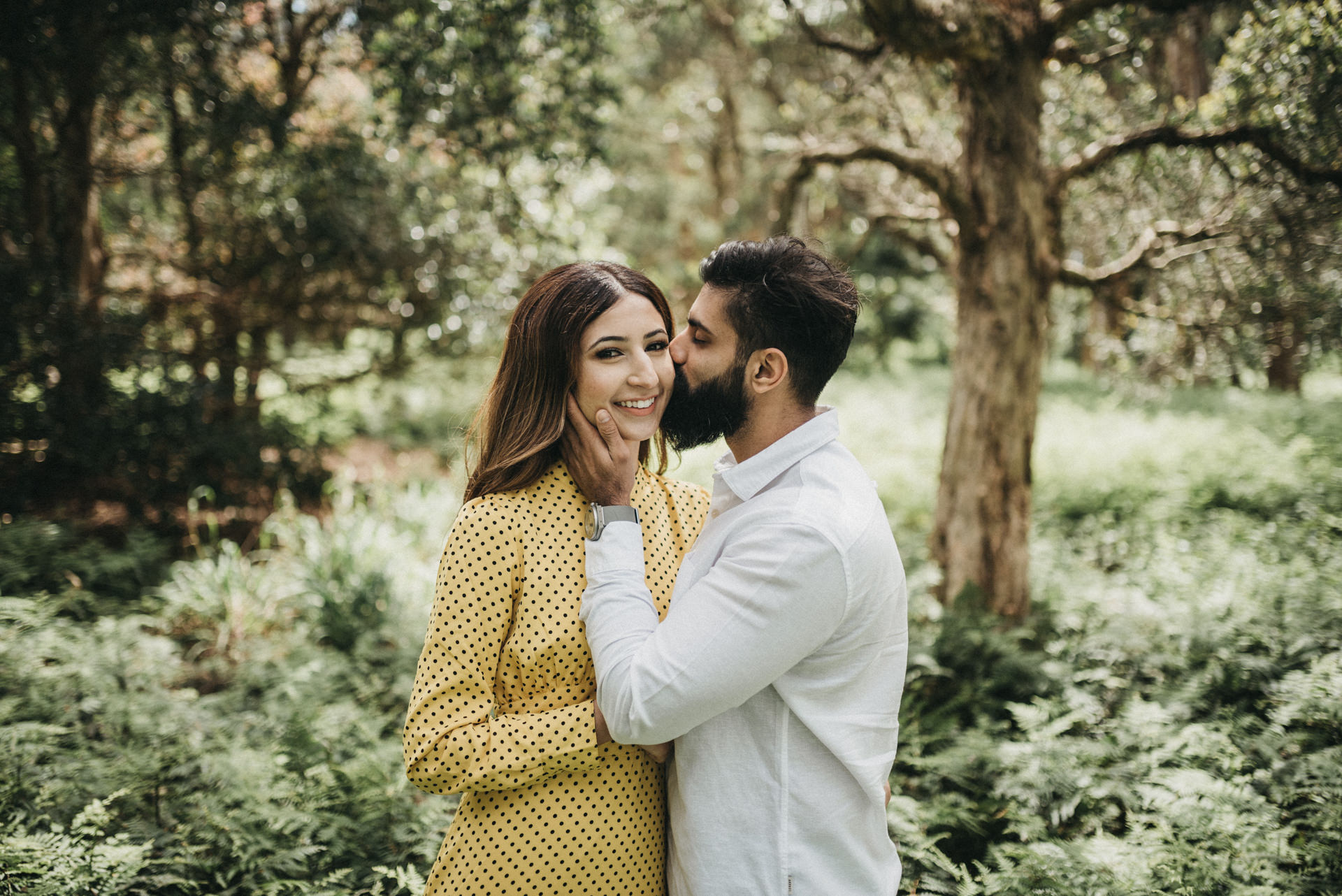 centennial park couple session