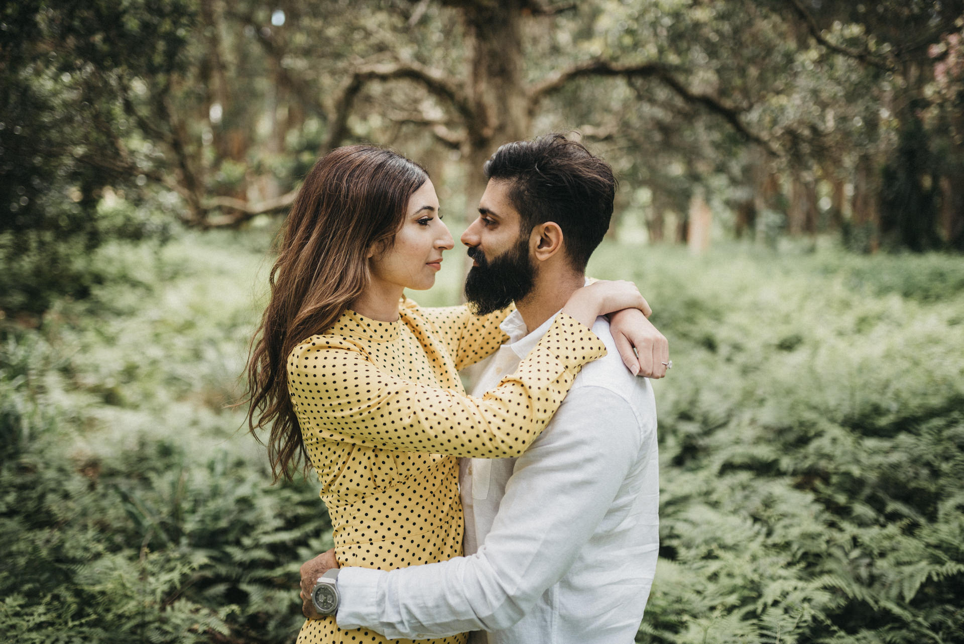 centennial park couple session