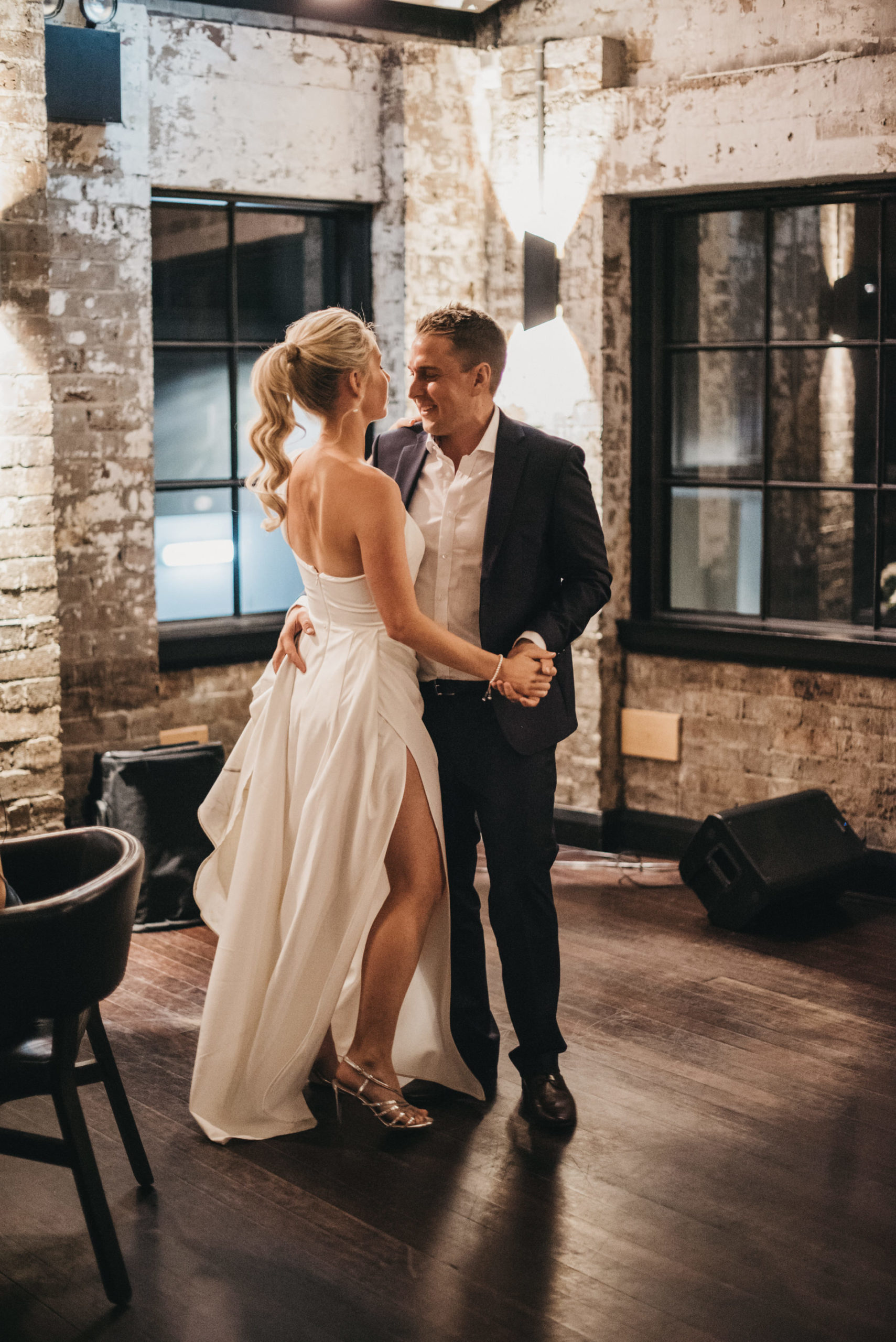 riley st garage wedding