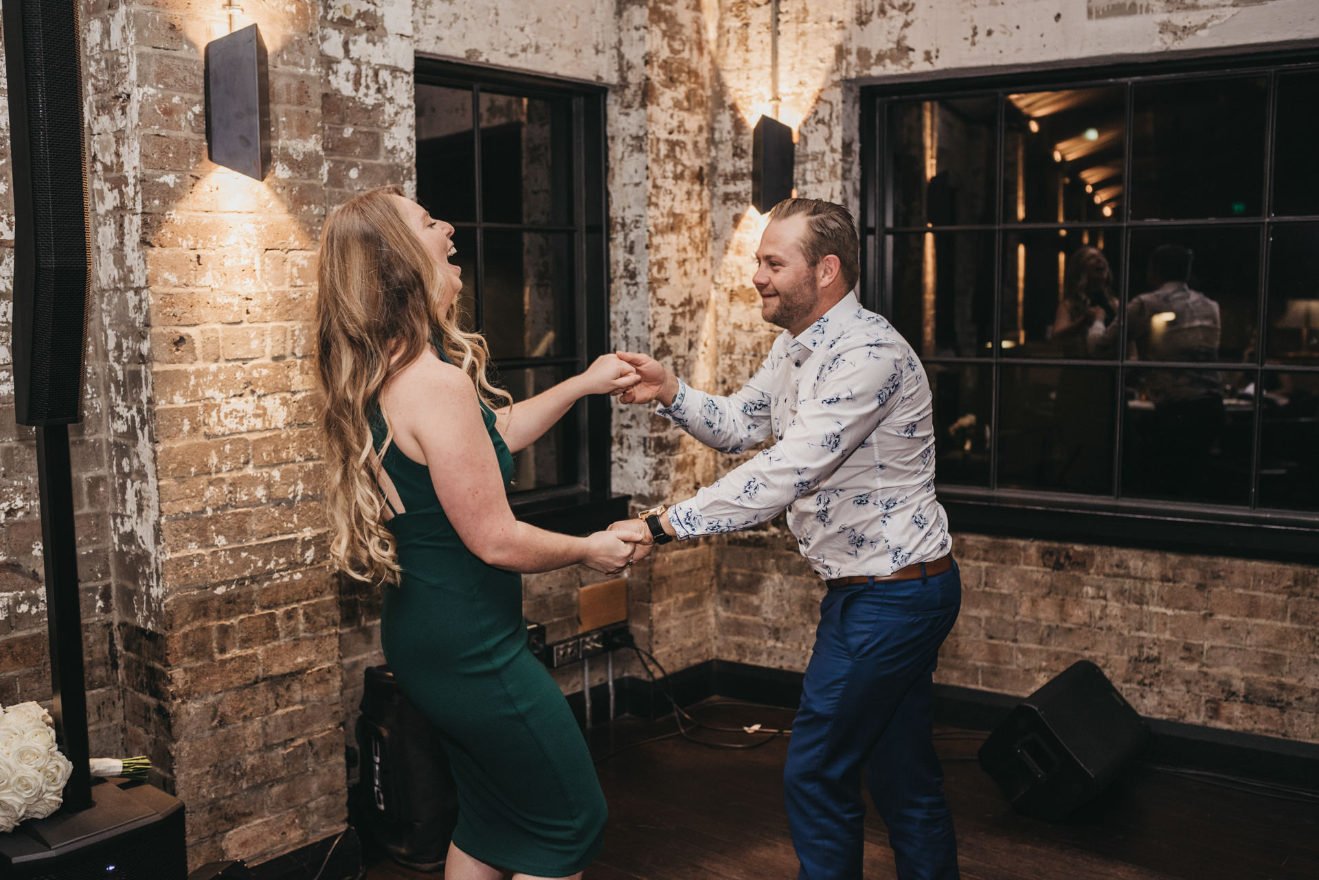 riley st garage wedding