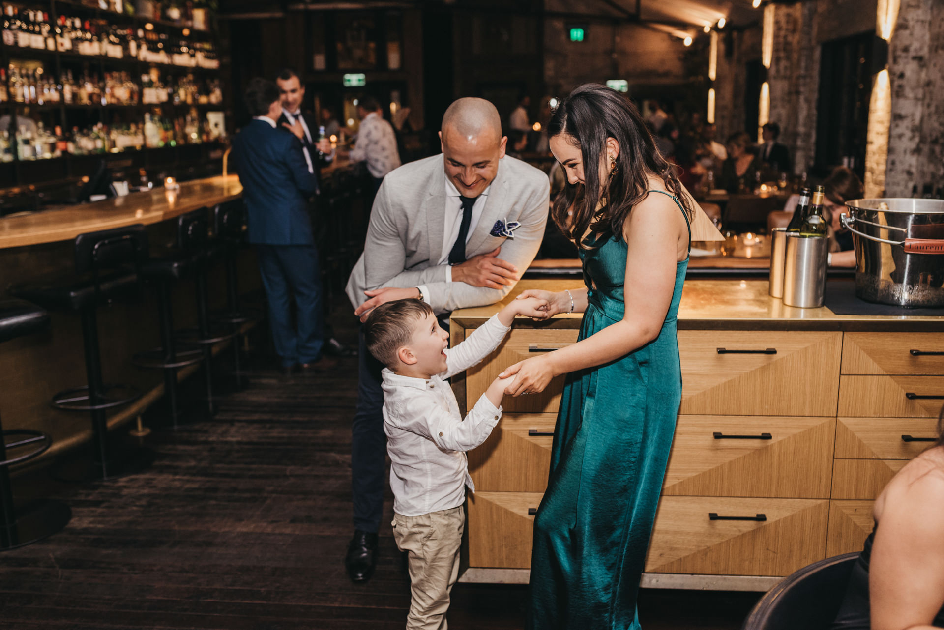 riley st garage wedding