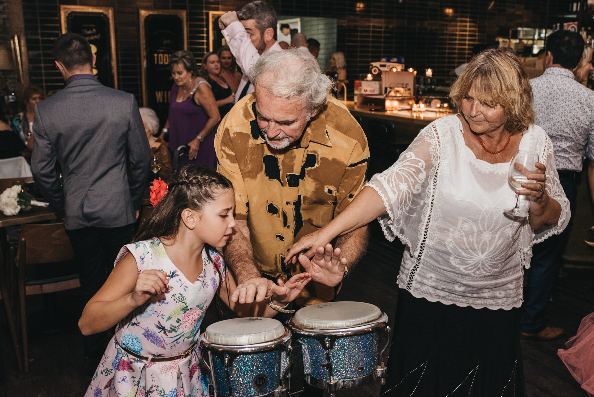 riley st garage wedding