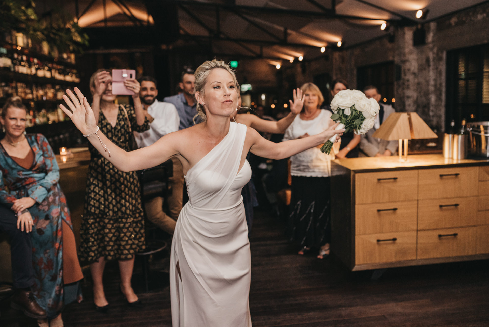 riley st garage wedding