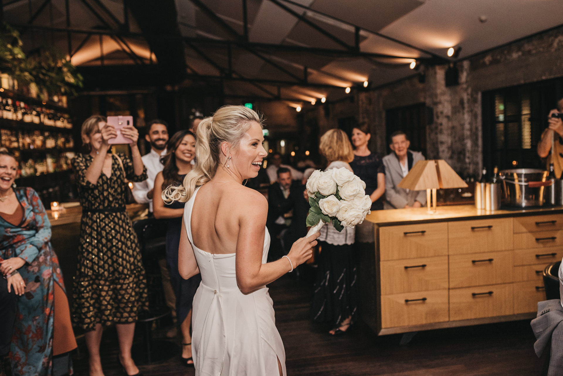 riley st garage wedding