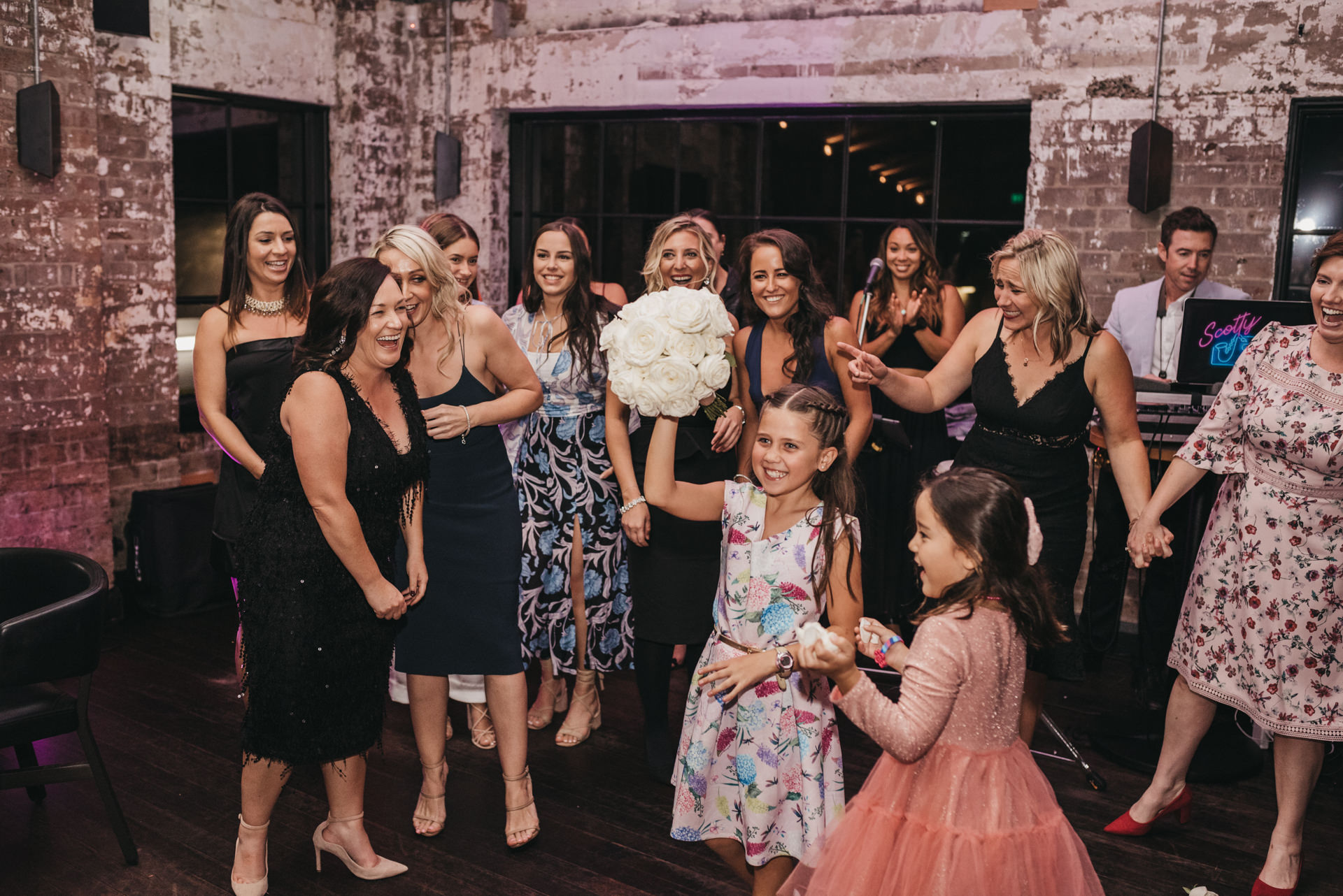 riley st garage wedding