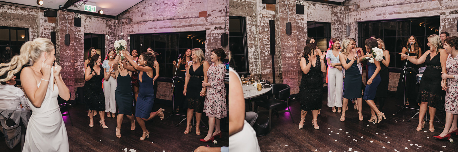 riley st garage wedding