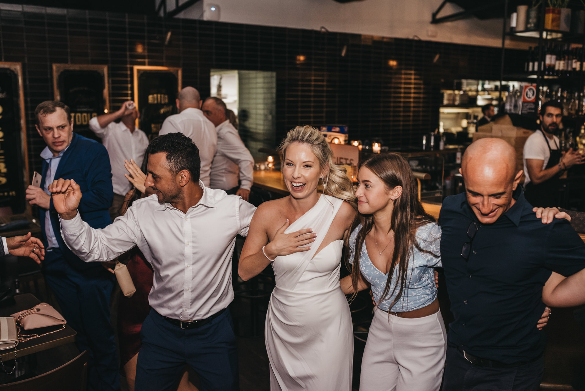 riley st garage wedding