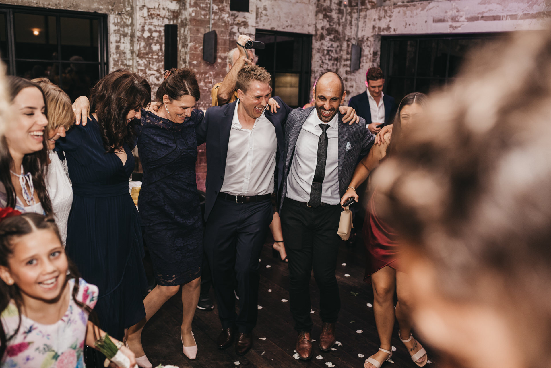 riley st garage wedding