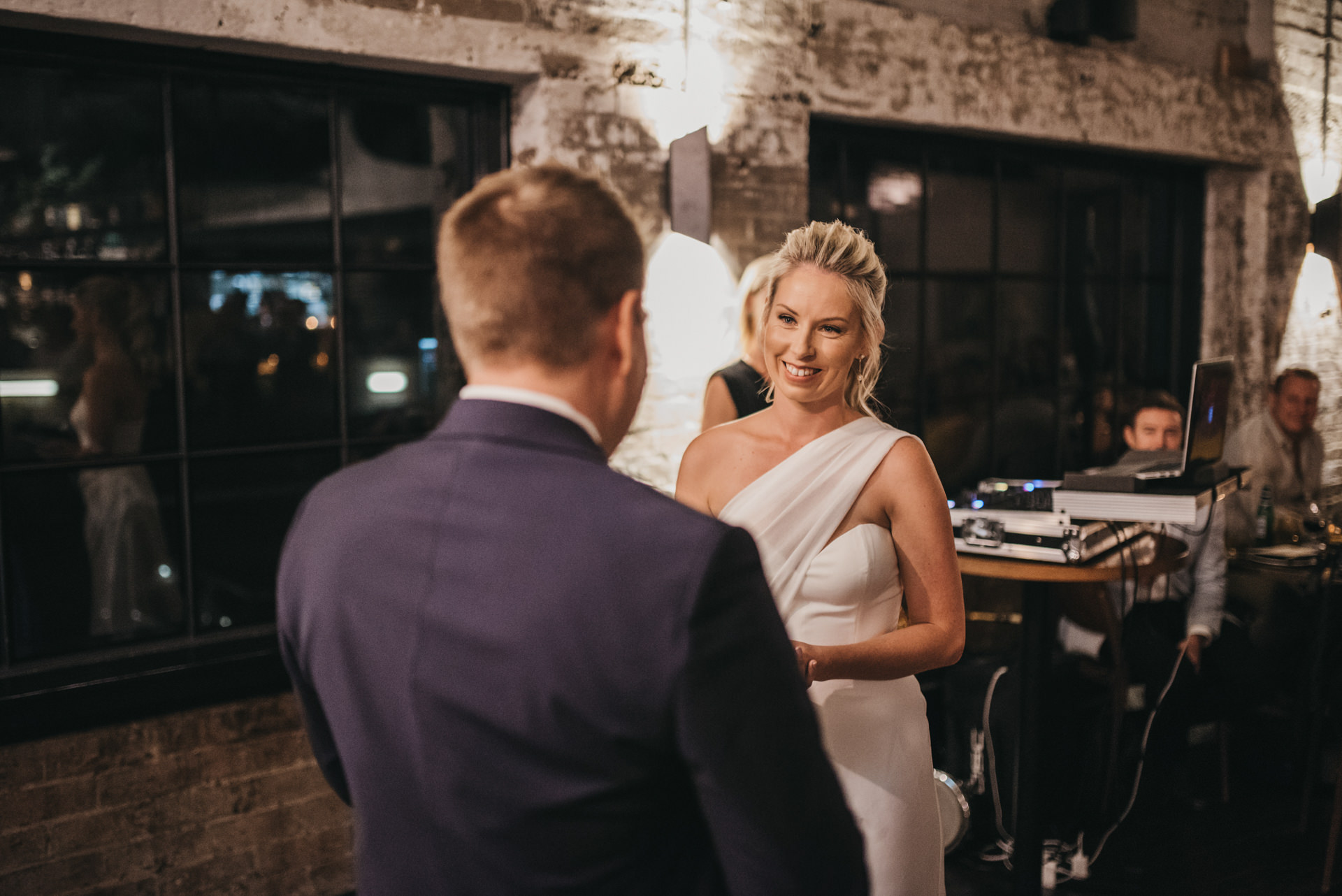 riley st garage wedding