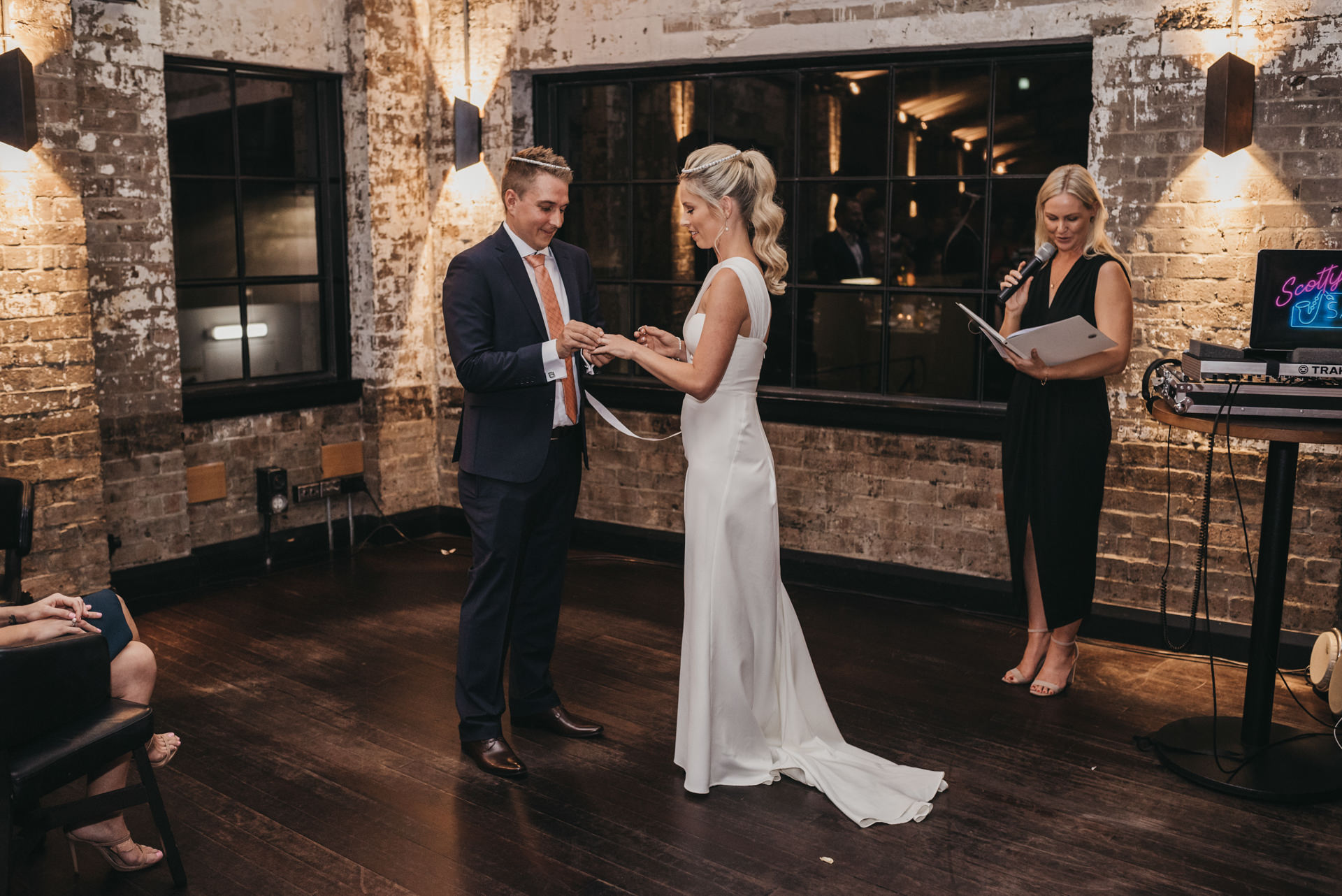 riley st garage wedding